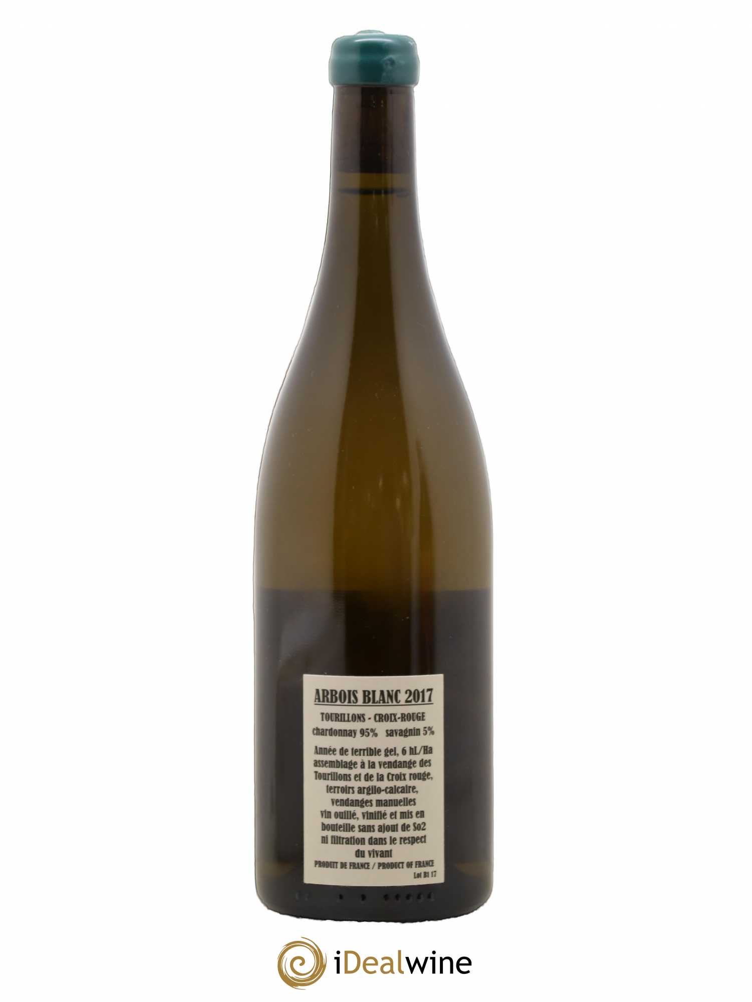Arbois Tourillons-Croix Rouge Adeline Houillon & Renaud Bruyère 2017 - Lot de 1 bouteille - 2