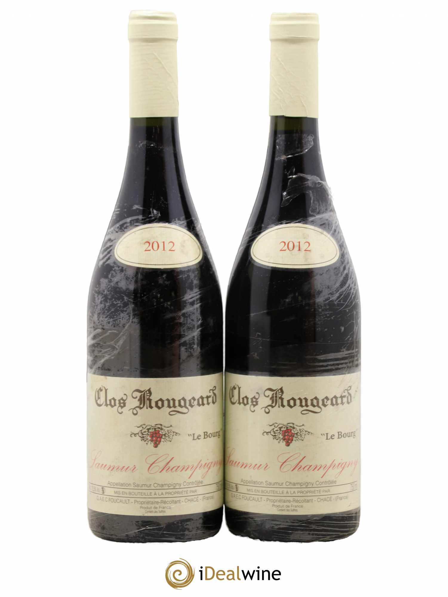 Saumur-Champigny Le Bourg Clos Rougeard 2012 - Lot de 2 bouteilles - 0
