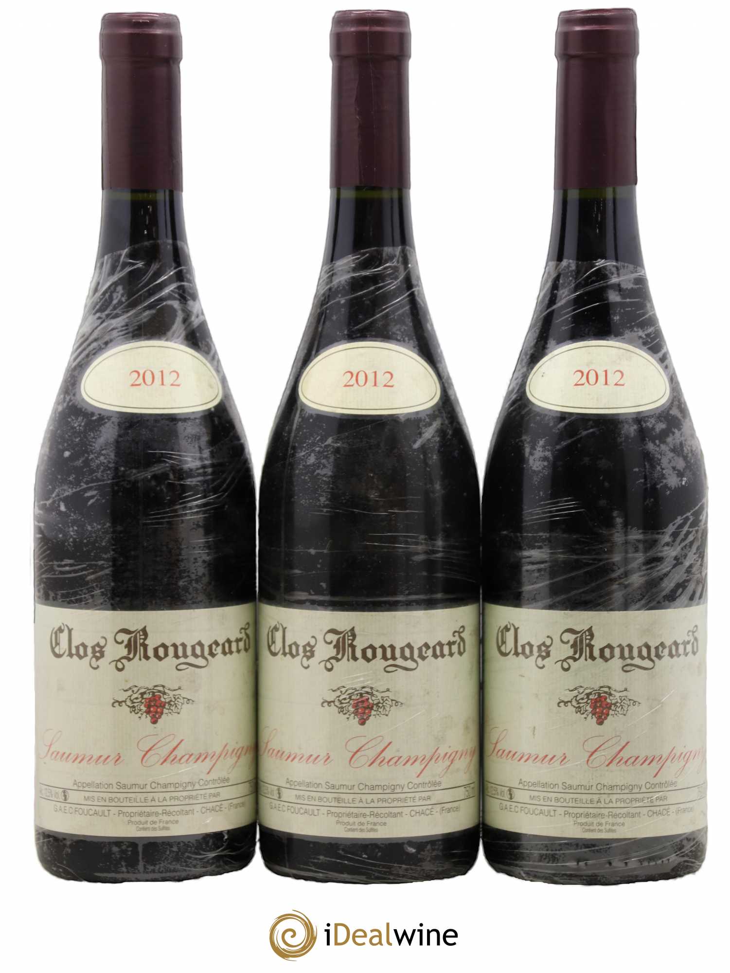Saumur-Champigny Clos Rougeard 2012 - Lot de 3 bouteilles - 0