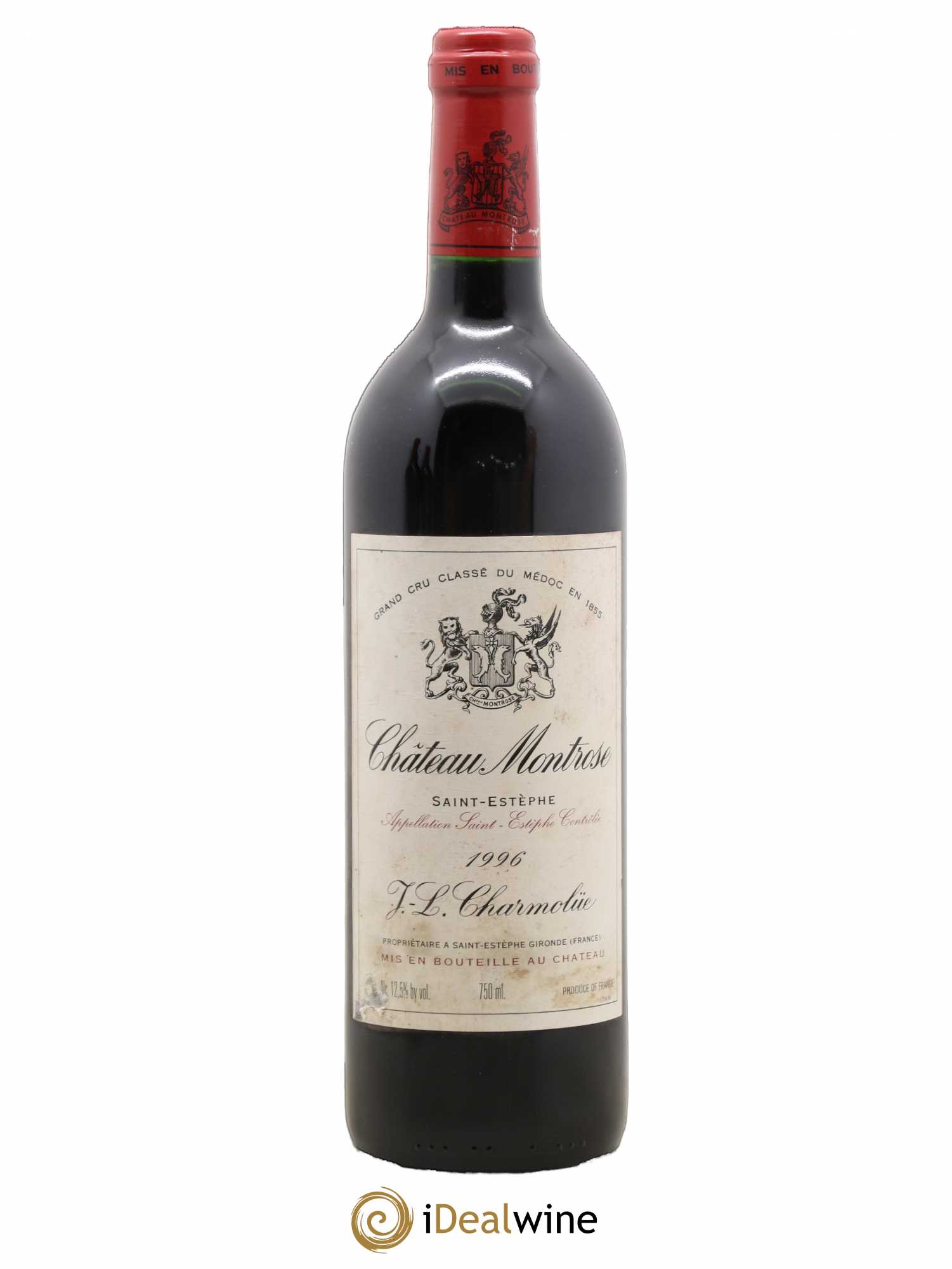 Château Montrose 2ème Grand Cru Classé 1996 - Lot de 1 bouteille - 0