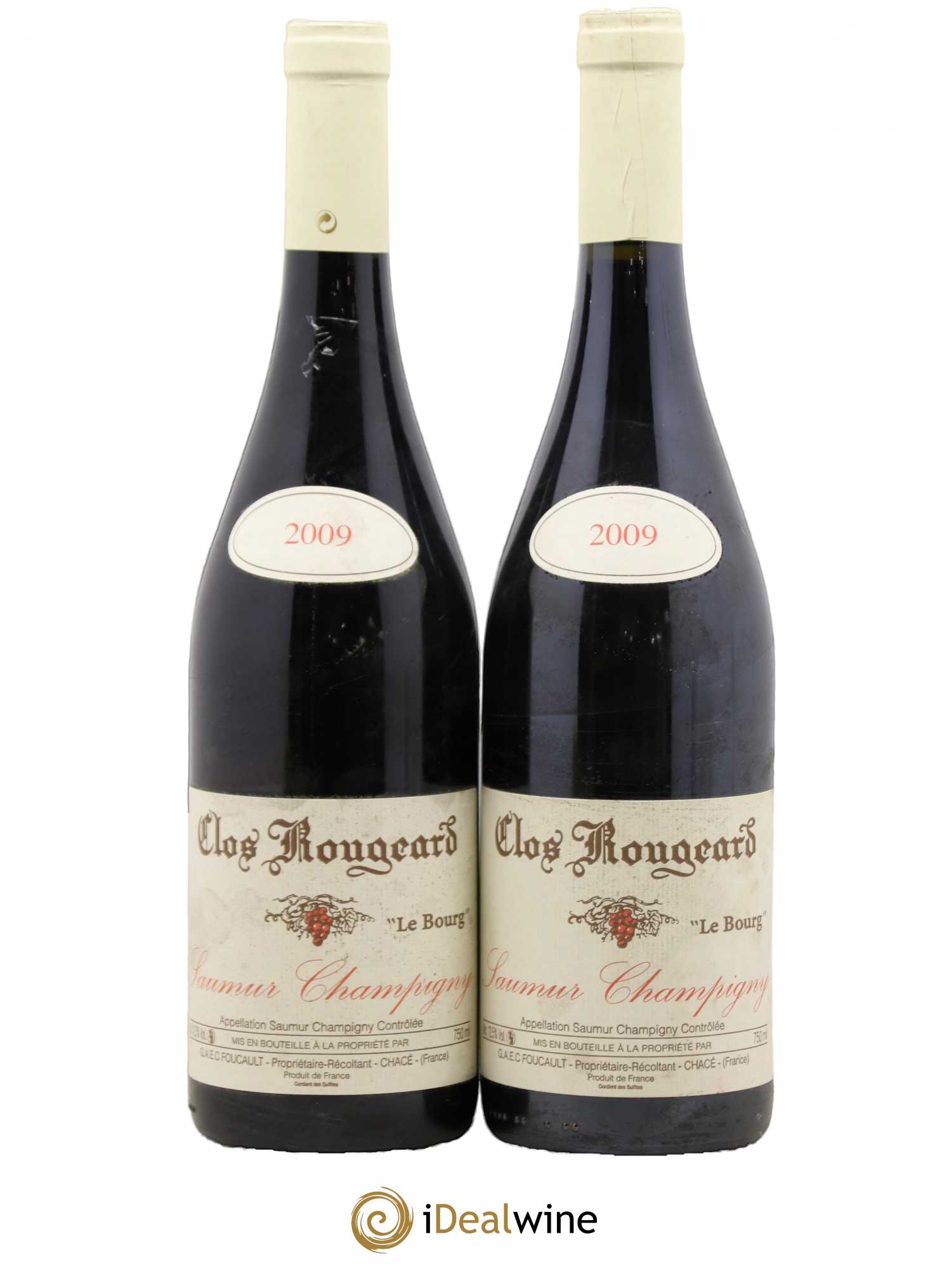 Saumur-Champigny Le Bourg Clos Rougeard 2009 - Lot de 2 bouteilles - 0