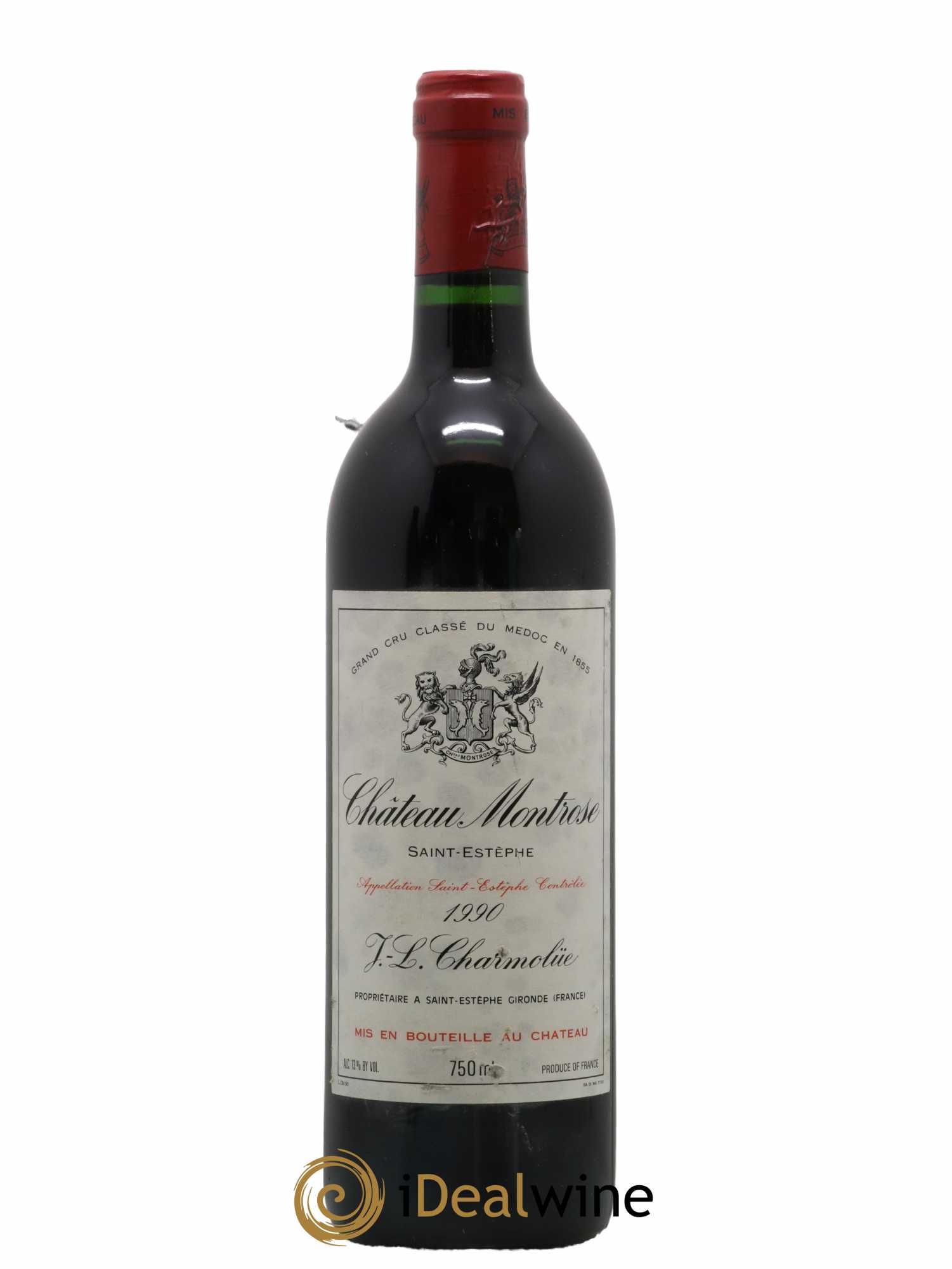 Château Montrose 2ème Grand Cru Classé 1990 - Lot de 1 bouteille - 0