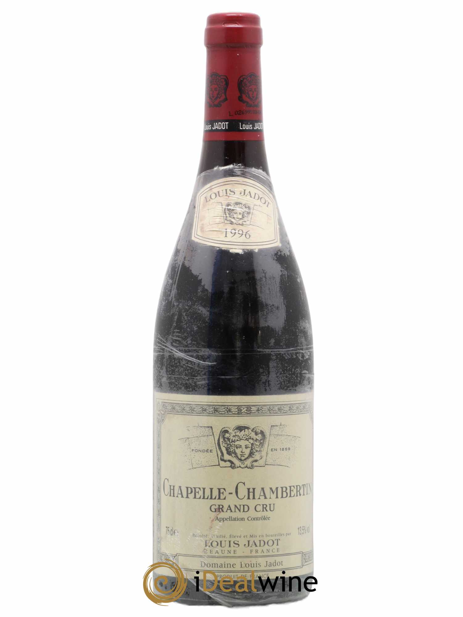 Chapelle-Chambertin Grand Cru Maison Louis Jadot 1996 - Lot de 1 bouteille - 0