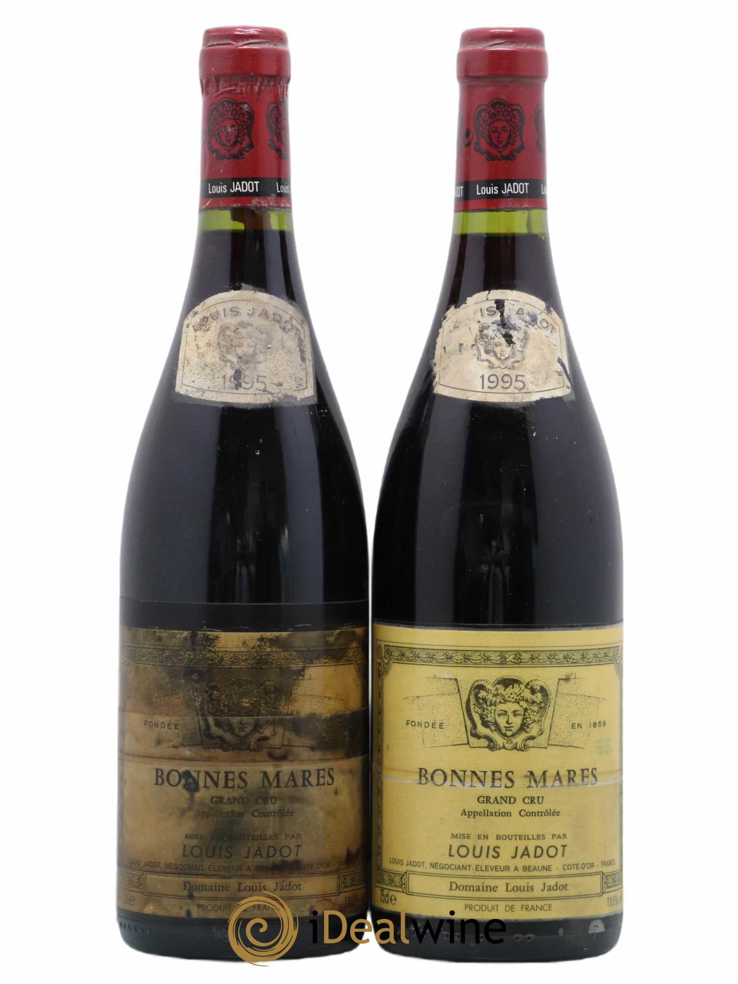 Bonnes-Mares Grand Cru Domaine Louis Jadot 1995 - Lot de 2 bouteilles - 0