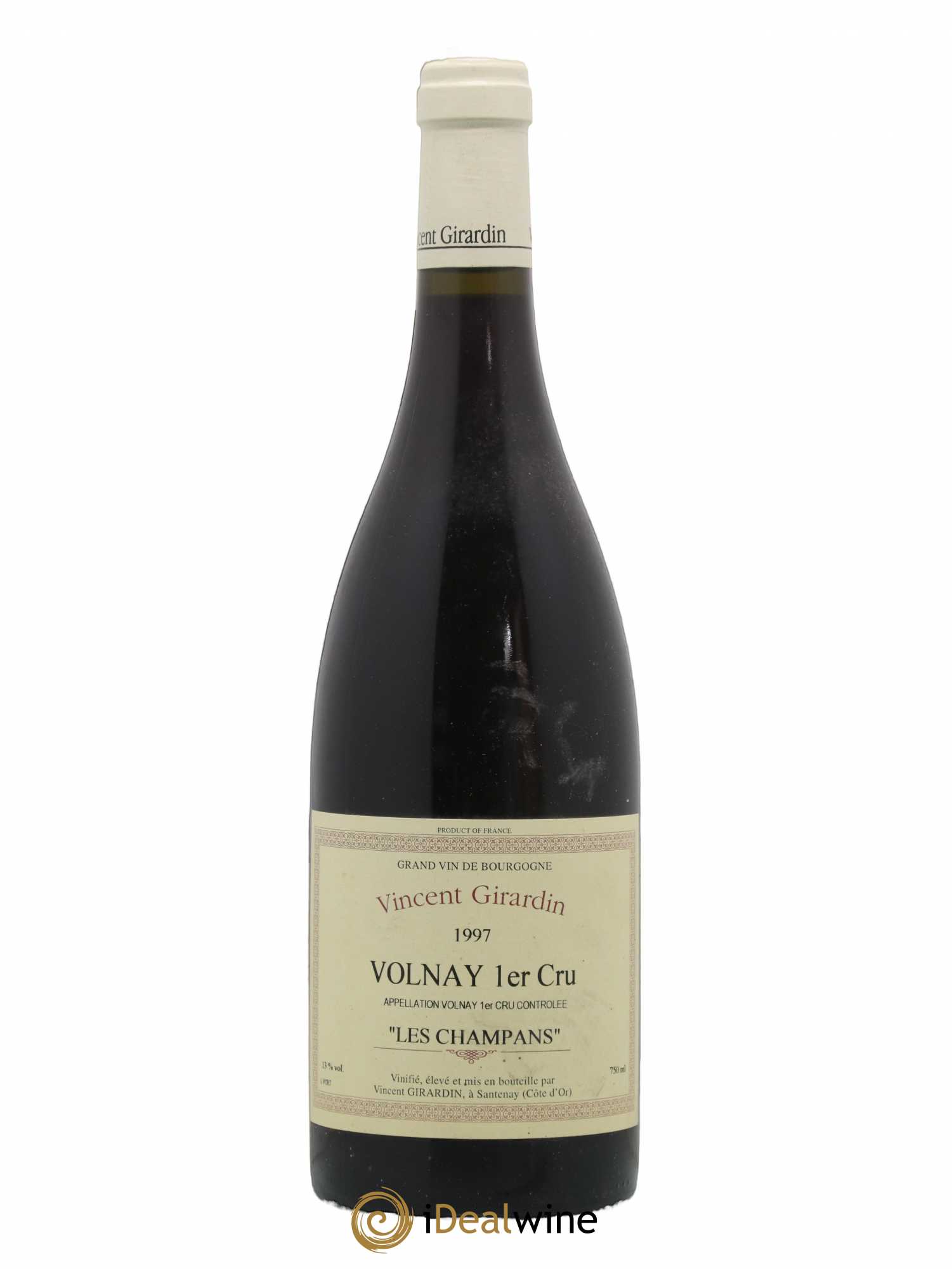 Volnay 1er Cru Les Champans Vincent Girardin 1997 - Posten von 1 Flasche - 0