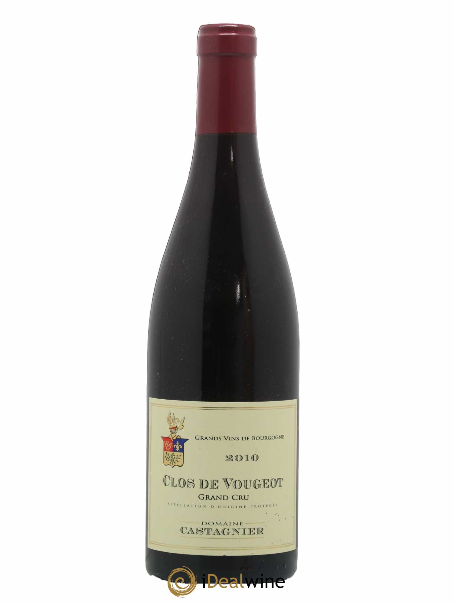 Clos de Vougeot Grand Cru Castagnier (Domaine) 2010 - Lot de 1 bouteille - 0