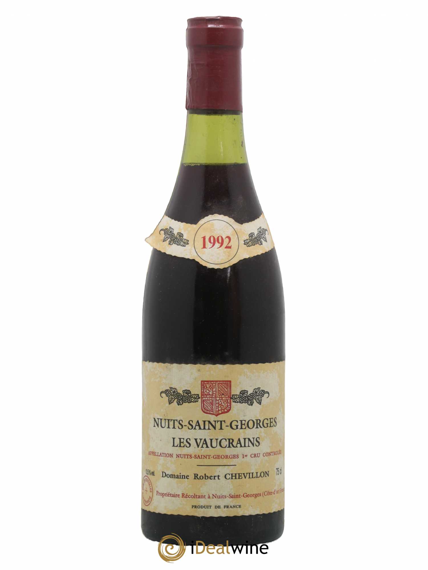 Nuits-Saint-Georges 1er Cru Les Vaucrains Robert Chevillon 1992 - Lot de 1 bouteille - 0