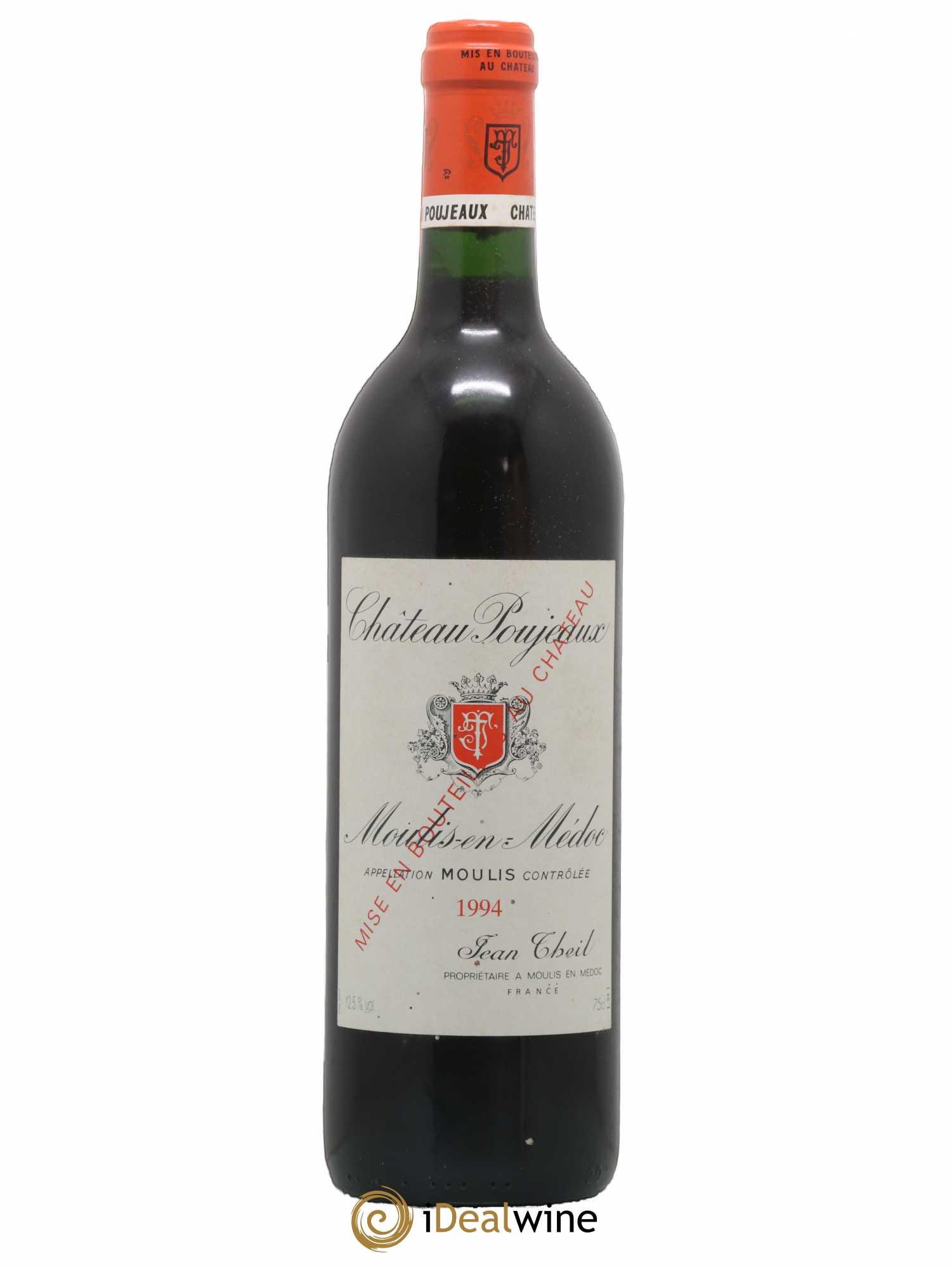 Château Poujeaux 1994 - Lot de 1 bouteille - 0