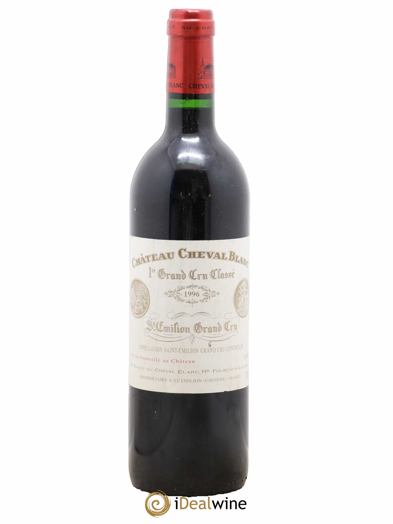 Château Cheval Blanc 1er Grand Cru Classé A 1996 - Lot de 1 bouteille - 0