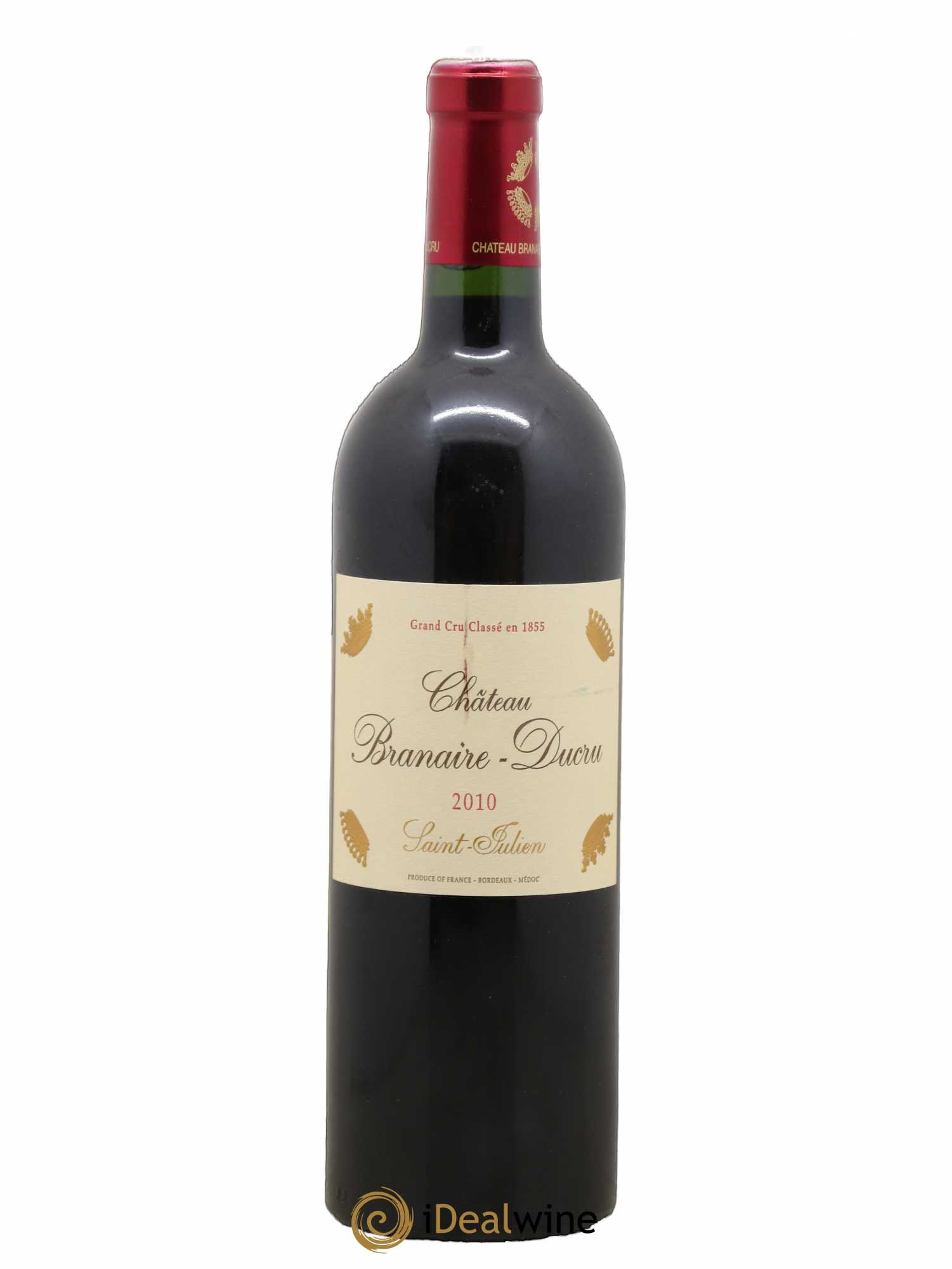Château Branaire Ducru 4ème Grand Cru Classé 2010 - Lot de 1 bouteille - 0