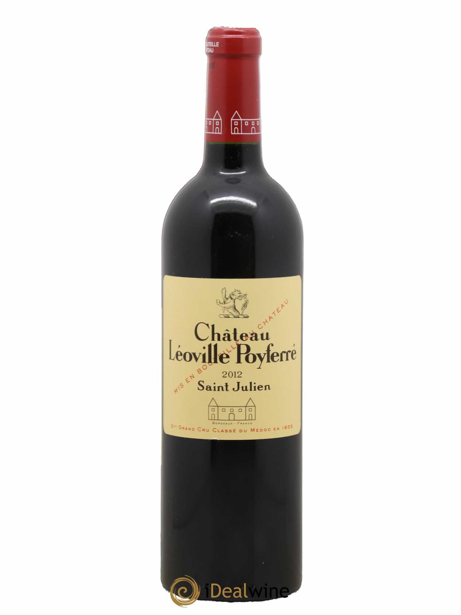 Château Léoville Poyferré 2ème Grand Cru Classé 2012 - Lot de 1 bouteille - 0