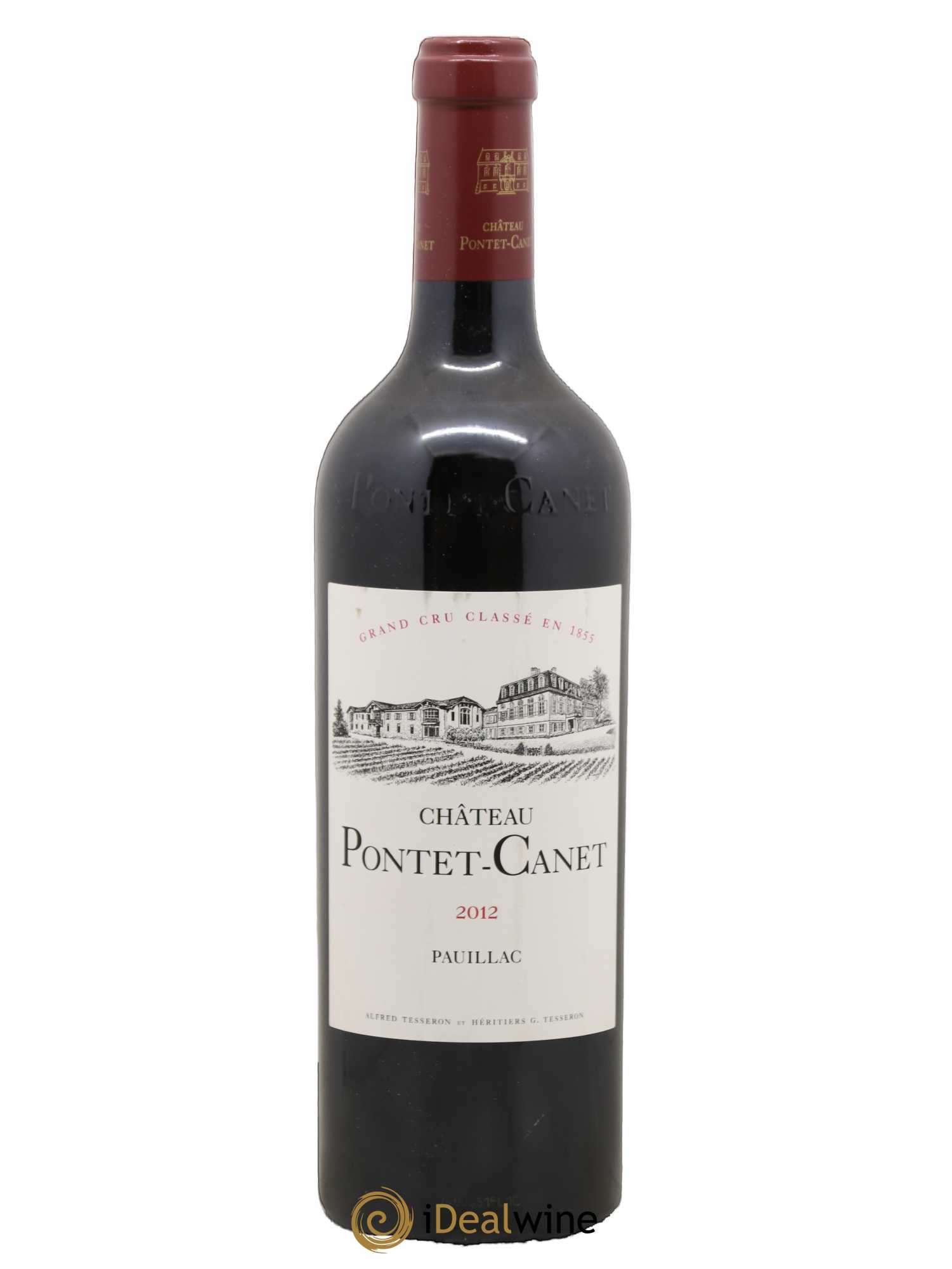 Château Pontet Canet 5ème Grand Cru Classé 2012 - Lot de 1 bouteille - 0