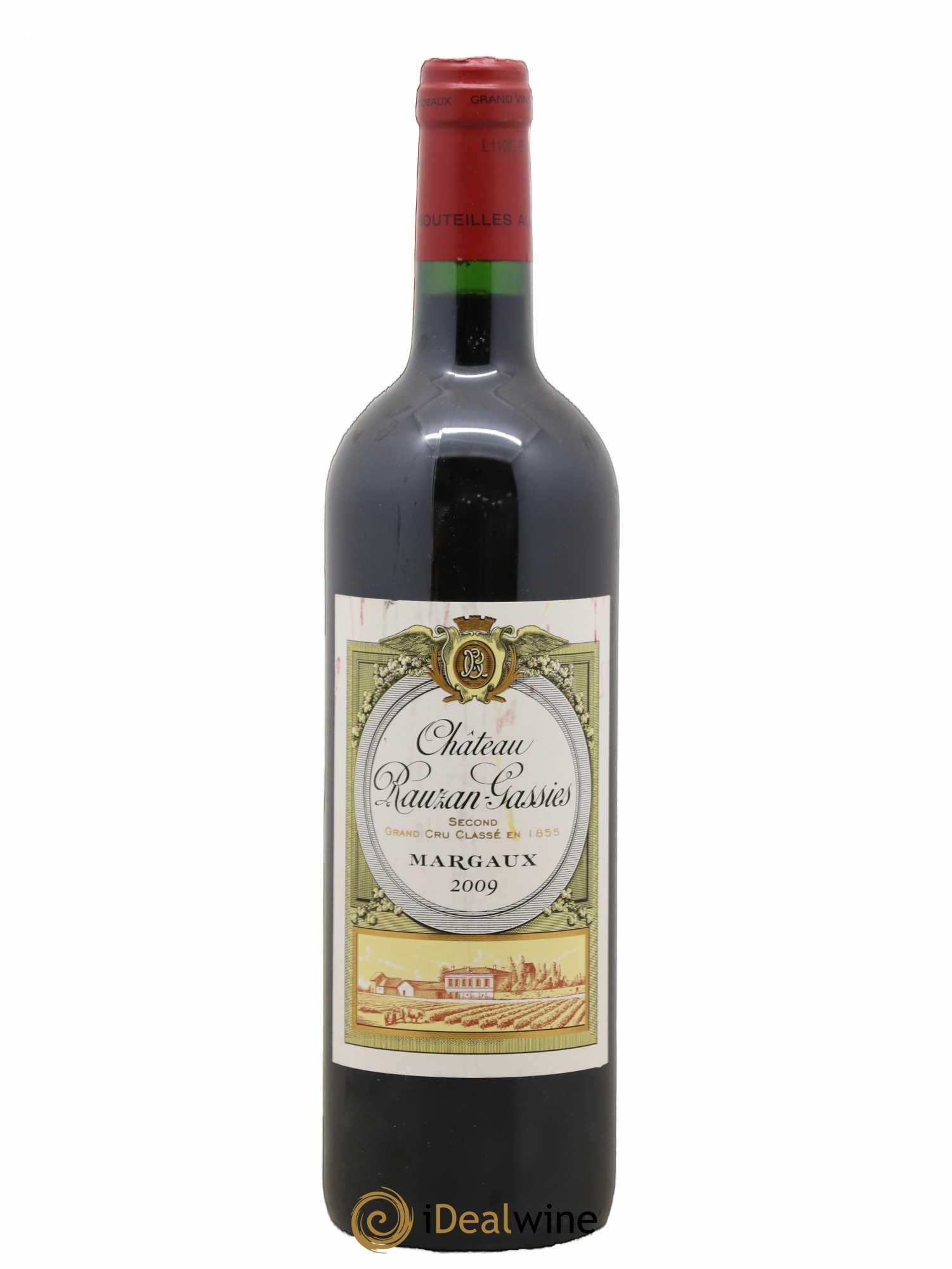 Château Rauzan-Gassies 2ème Grand Cru Classé 2009 - Lot de 1 bouteille - 0