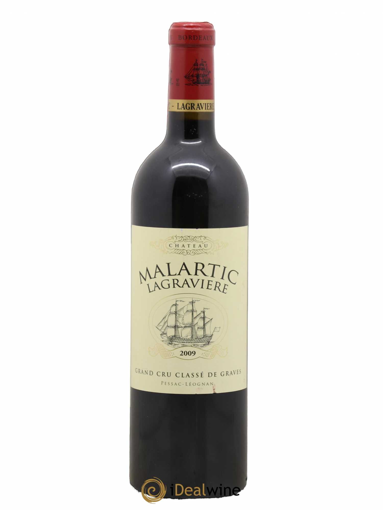 Château Malartic-Lagravière Cru Classé de Graves 2009 - Lot de 1 bouteille - 0