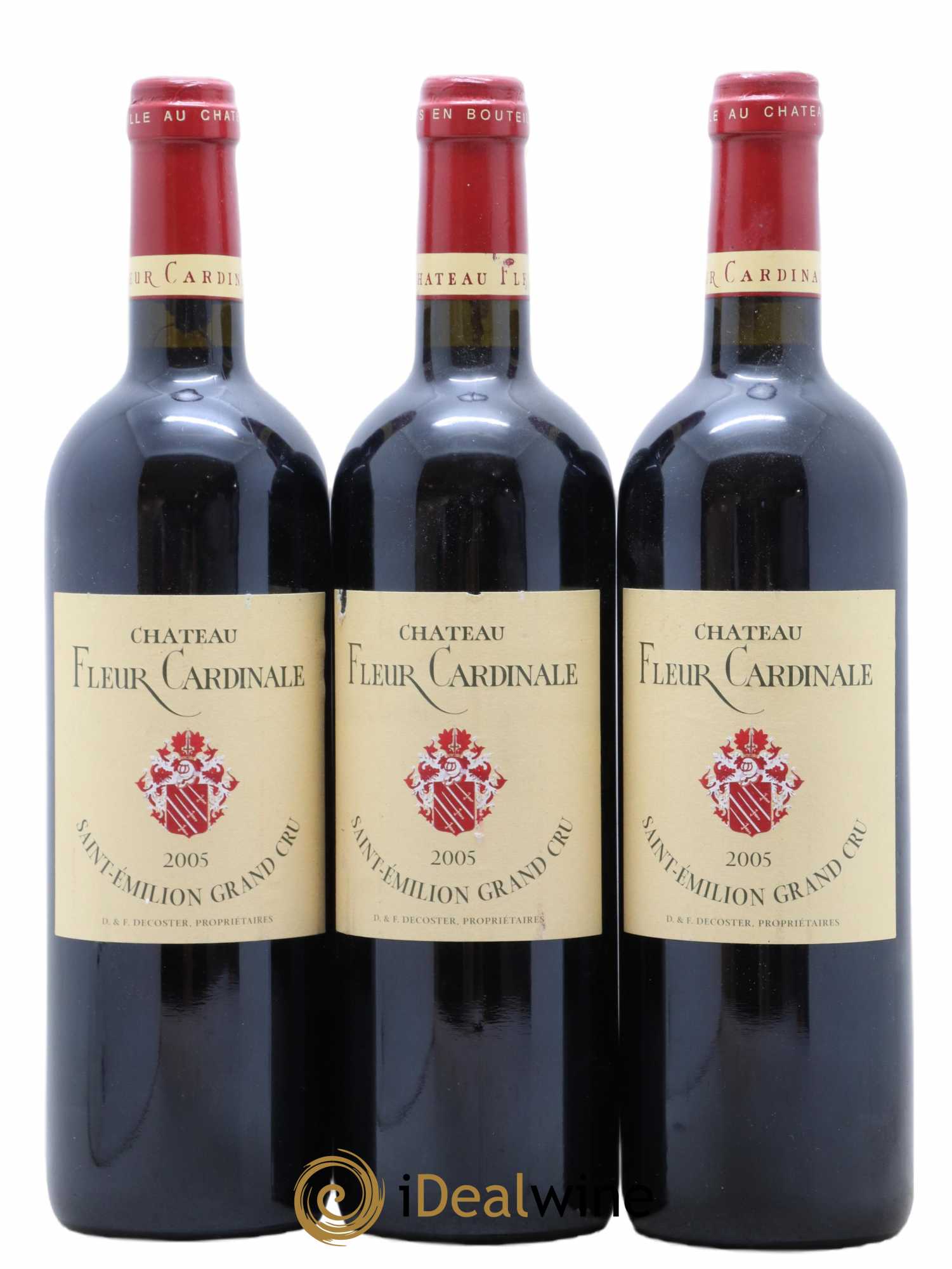 Château Fleur Cardinale Grand Cru Classé 2005 - Lot de 3 bouteilles - 0