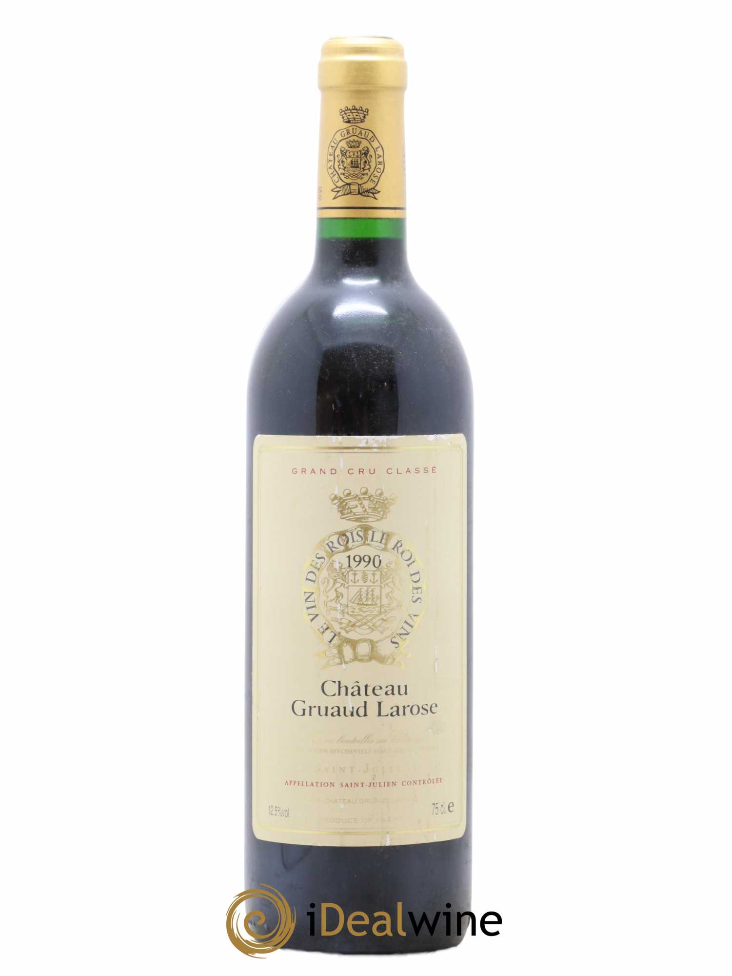 Château Gruaud Larose 2ème Grand Cru Classé 1990 - Lot de 1 bouteille - 0