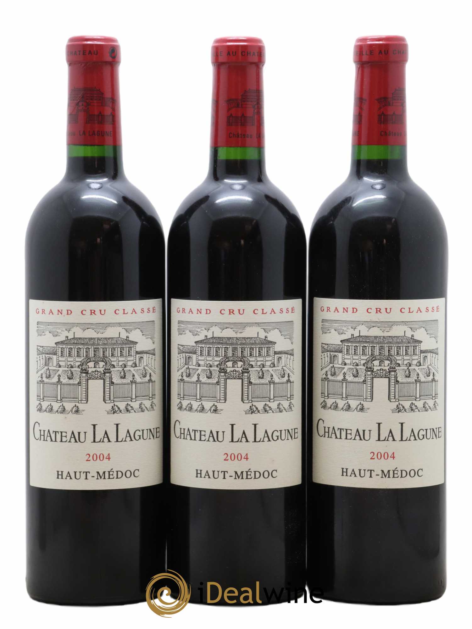 Château la Lagune 3ème Grand Cru Classé 2004 - Lot de 3 bouteilles - 0