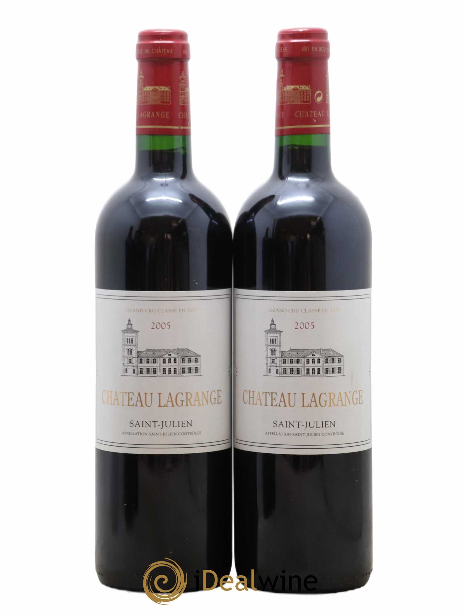Château Lagrange 3ème Grand Cru Classé 2005 - Lot de 2 bouteilles - 0