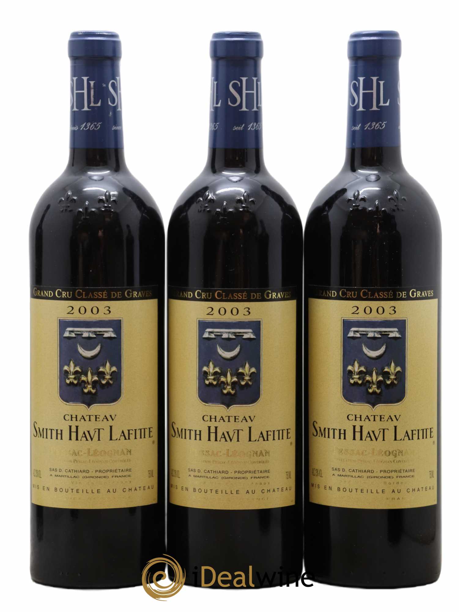 Château Smith Haut Lafitte Cru Classé de Graves 2003 - Lot de 6 bouteilles - 2