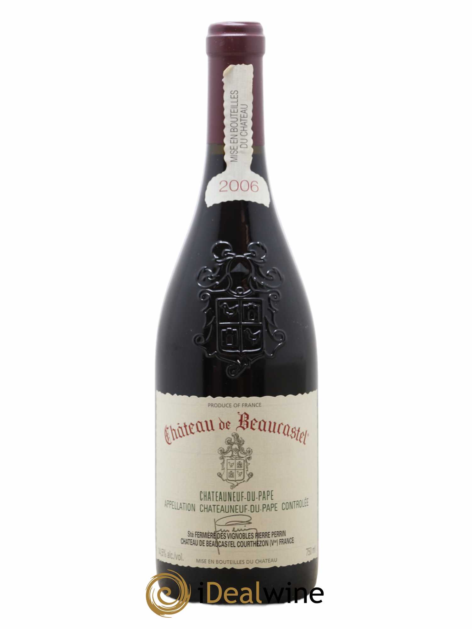 Châteauneuf-du-Pape Château de Beaucastel Famille Perrin 2006 - Lot de 1 bouteille - 0