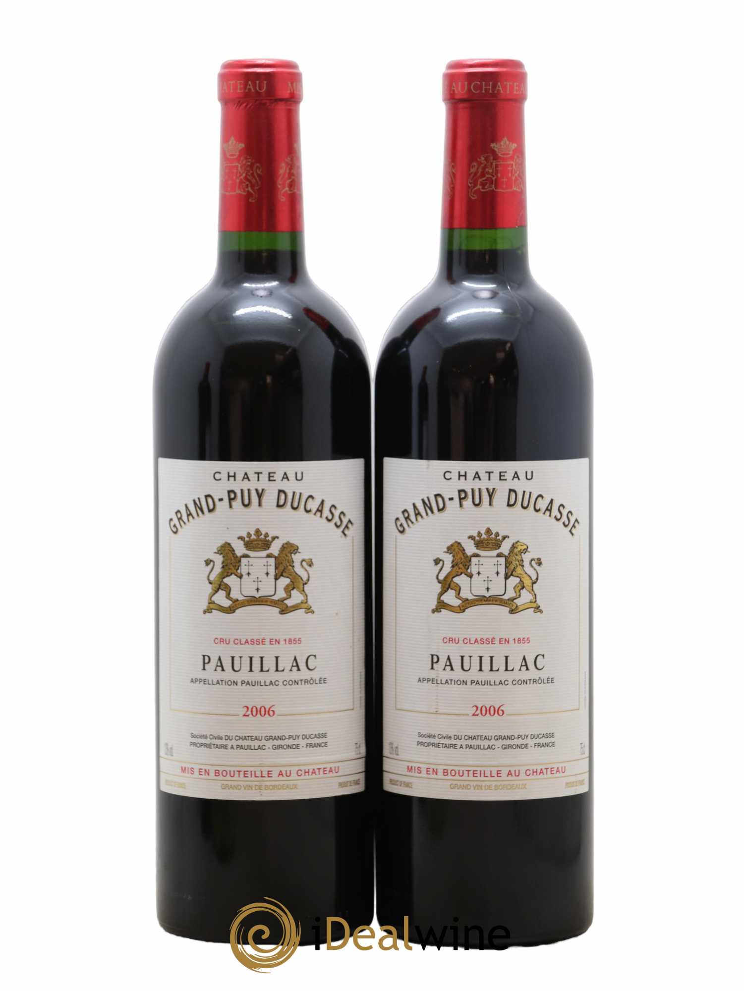 Château Grand Puy Ducasse 5ème Grand Cru Classé 2006 - Lot de 2 bouteilles - 0