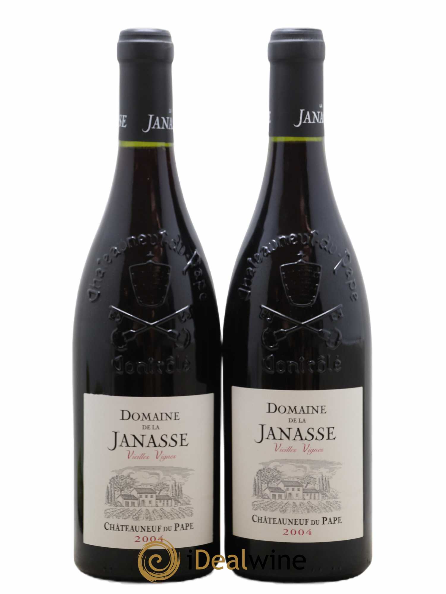 Châteauneuf-du-Pape Cuvée Vieilles Vignes La Janasse (Domaine de) 2004 - Lot de 2 bouteilles - 0