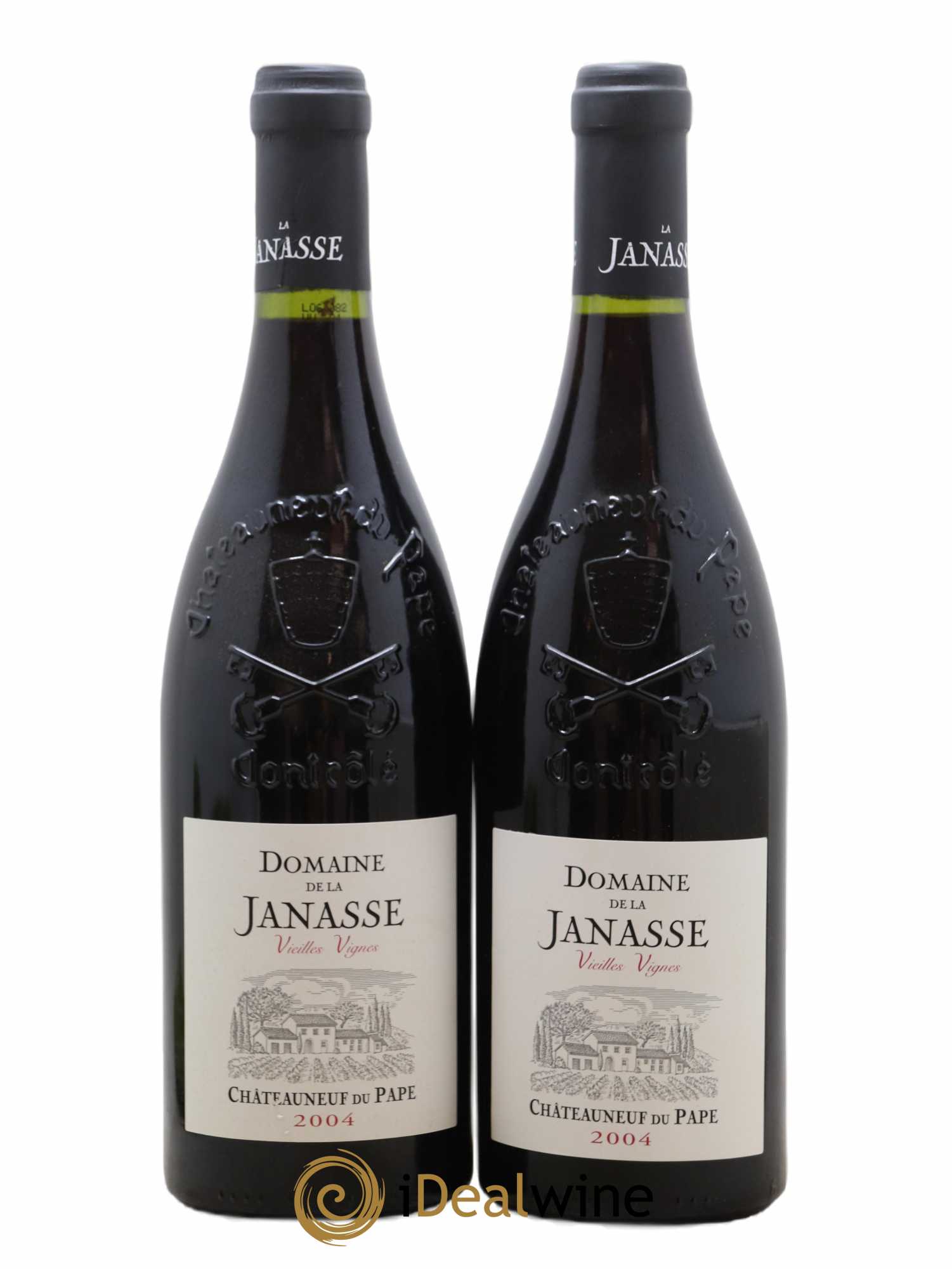 Châteauneuf-du-Pape Cuvée Vieilles Vignes La Janasse (Domaine de) 2004 - Lot de 2 bouteilles - 0