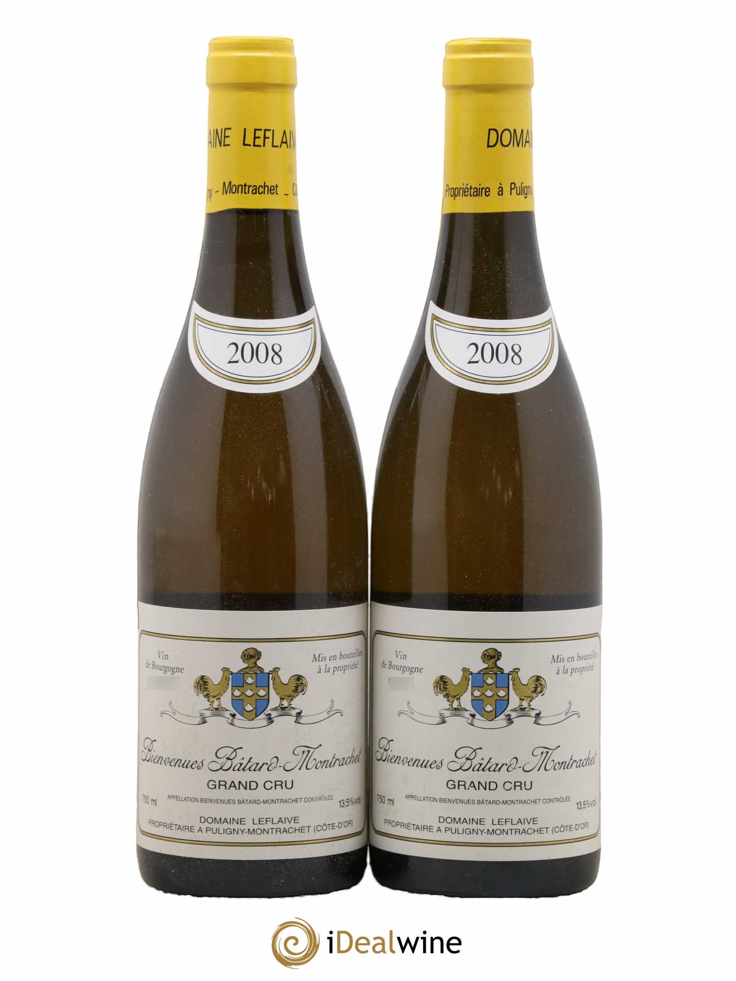 Bienvenues-Bâtard-Montrachet Grand Cru Leflaive (Domaine) 2008 - Lot de 2 bouteilles - 0