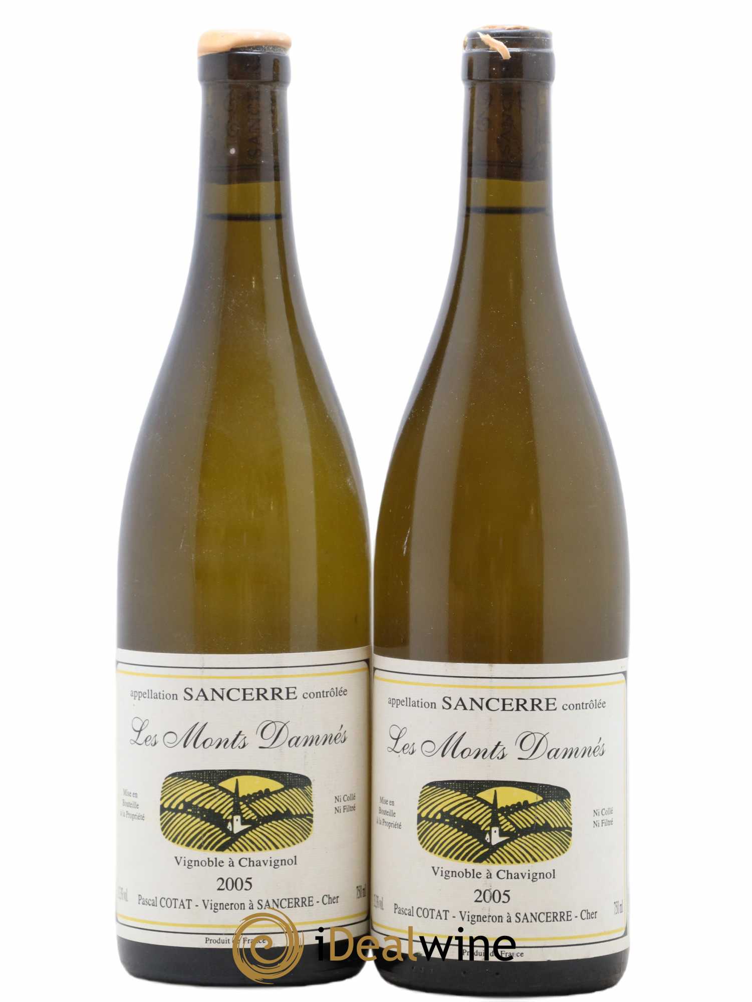Sancerre Les Monts Damnés Pascal Cotat 2005 - Lot de 2 bouteilles - 0