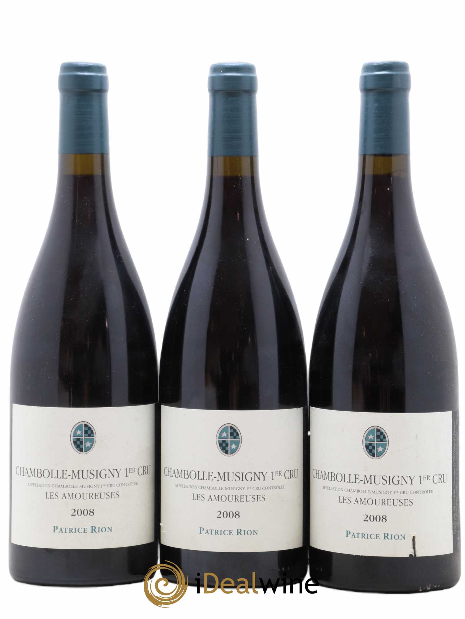 Chambolle-Musigny 1er Cru Les Amoureuses Patrice Rion (Domaine) 2008 - Lot de 3 bouteilles - 0