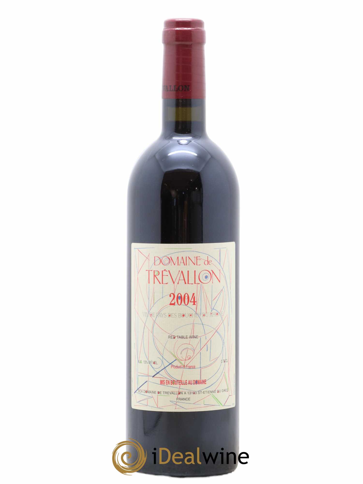 VDP Bouches du Rhône Trévallon (Domaine de) Eloi Dürrbach 2004 - Lot de 1 bouteille - 0