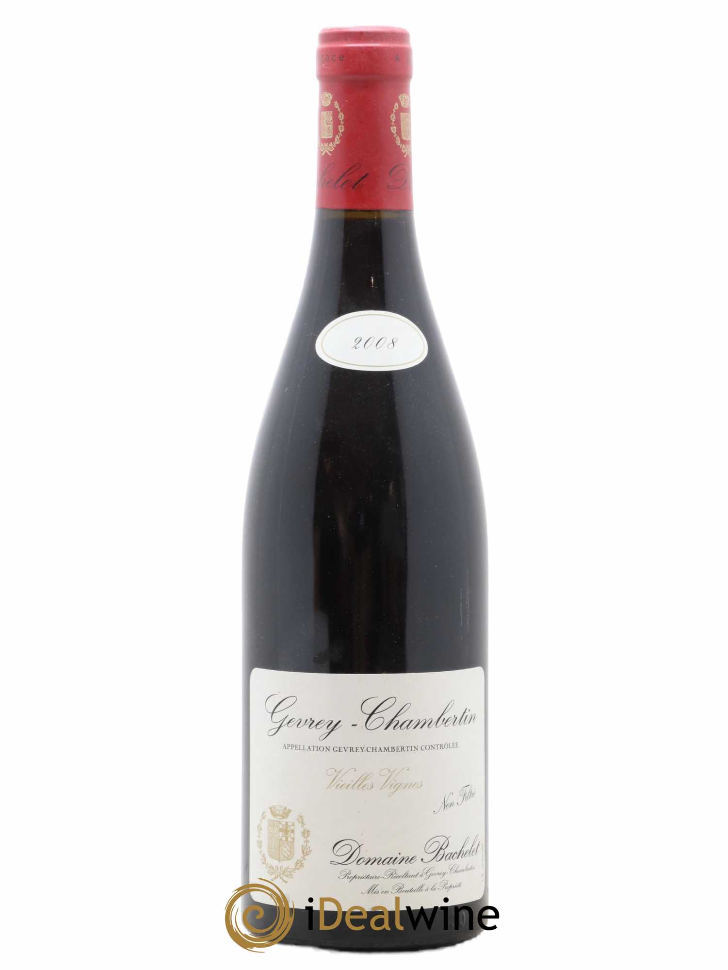 Gevrey-Chambertin Vieilles Vignes Denis Bachelet (Domaine) 2008 - Lot de 1 bouteille - 0