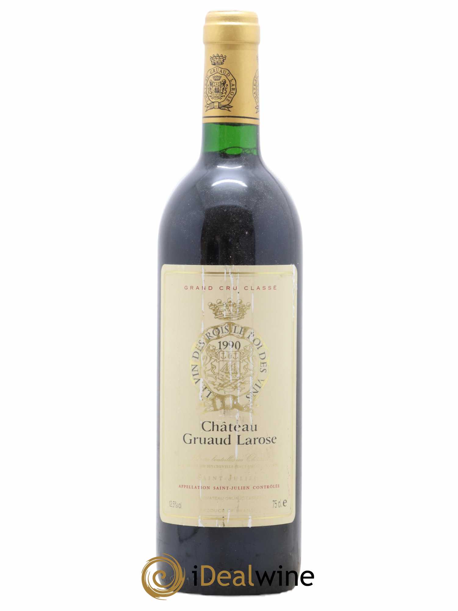 Château Gruaud Larose 2ème Grand Cru Classé 1990 - Lot de 1 bouteille - 0