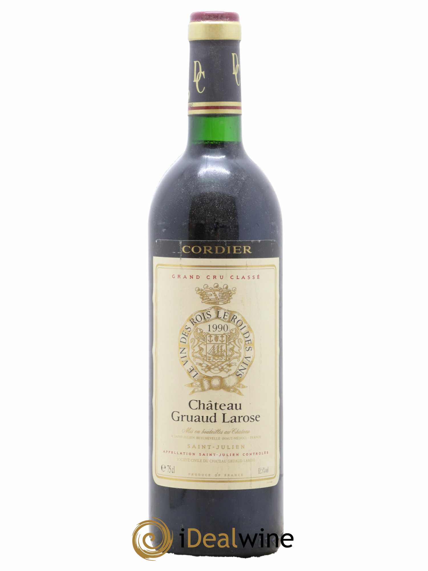 Château Gruaud Larose 2ème Grand Cru Classé 1990 - Lot de 1 bouteille - 0