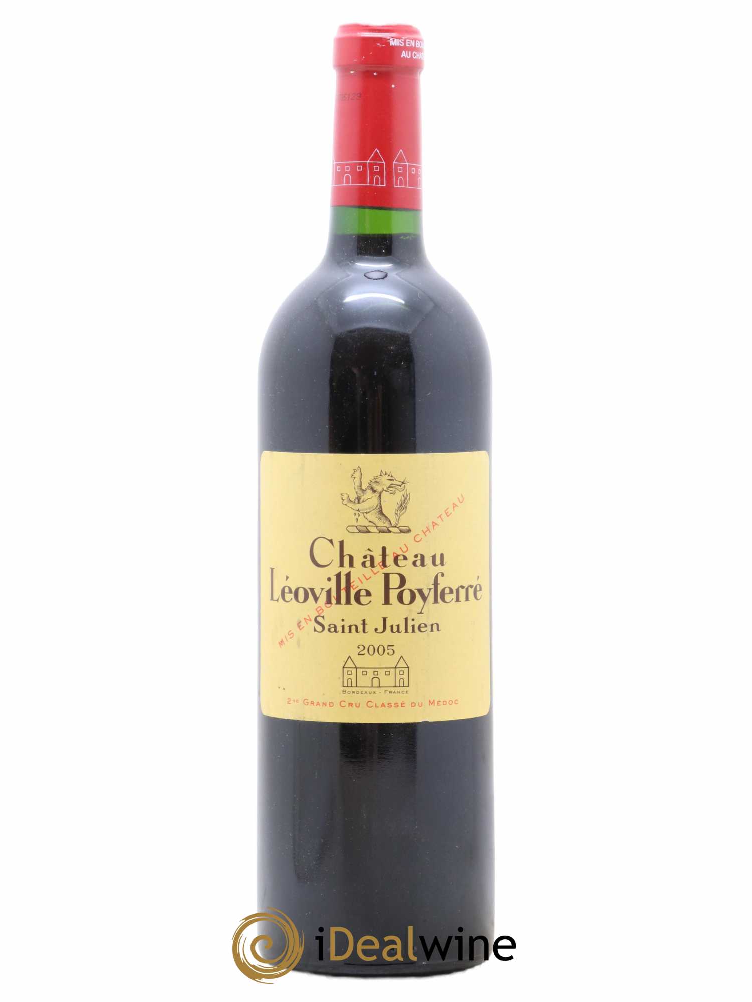 Château Léoville Poyferré 2ème Grand Cru Classé 2005 - Lot de 1 bouteille - 0