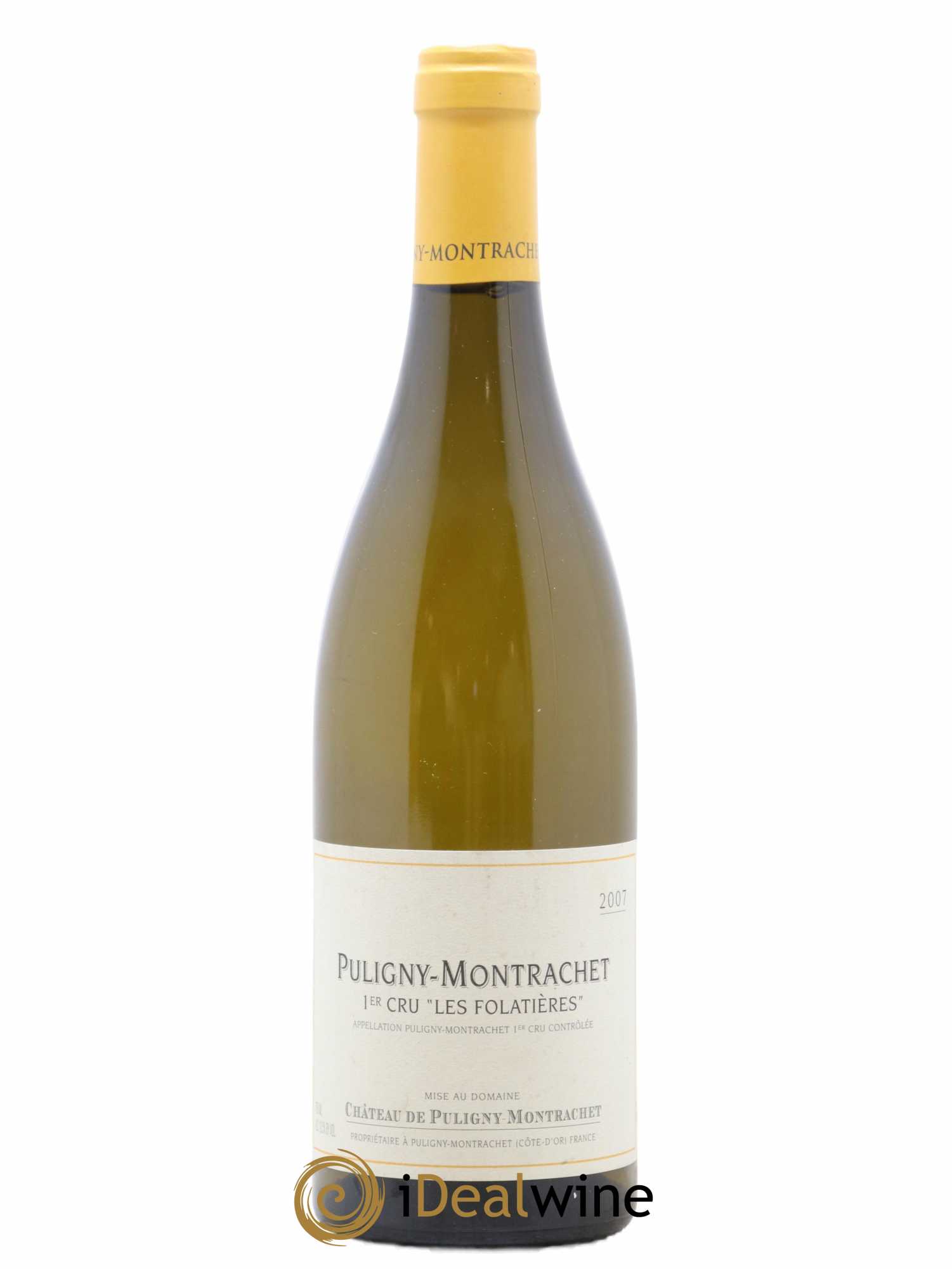 Puligny-Montrachet 1er Cru Les Folatières Château de Puligny-Montrachet 2007 - Lot de 1 bouteille - 0
