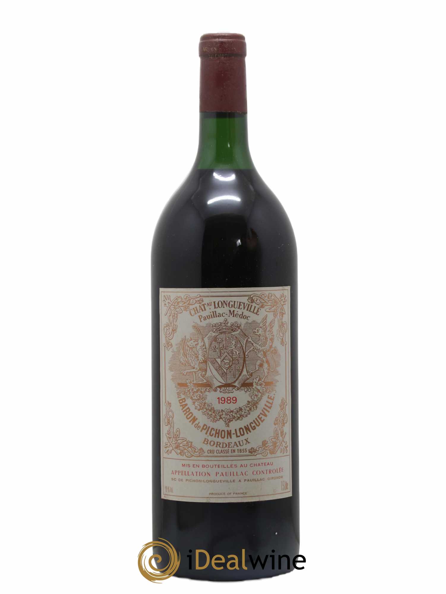 Pichon Longueville Baron 2ème Grand Cru Classé 1989 - Lot de 1 magnum - 0