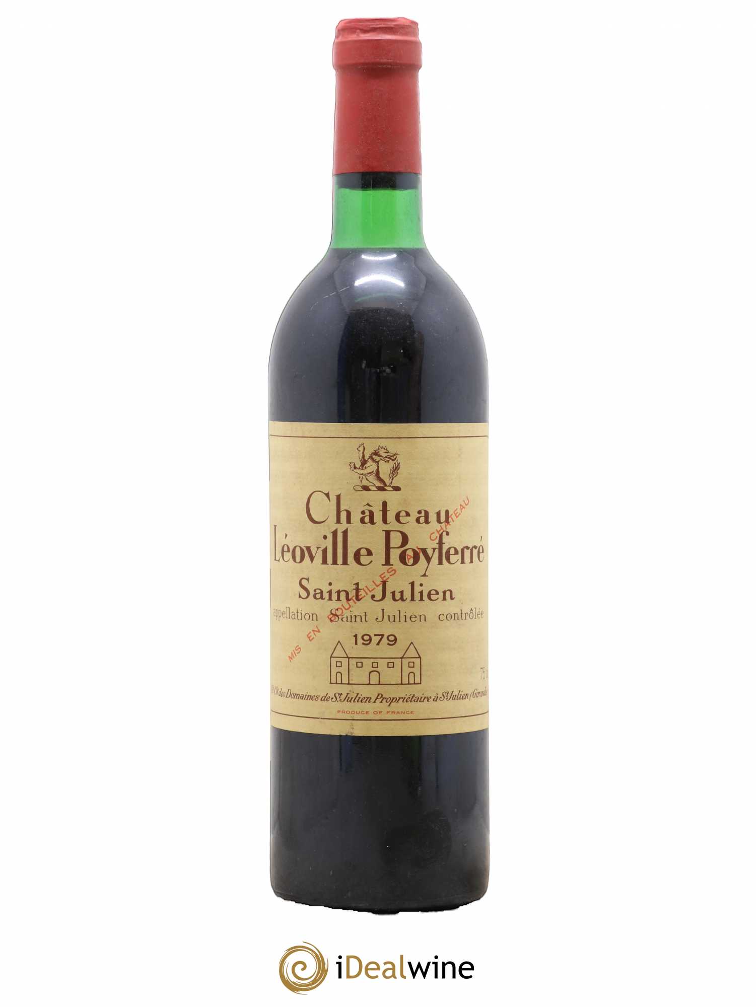 Château Léoville Poyferré 2ème Grand Cru Classé 1979 - Lot de 1 bouteille - 0