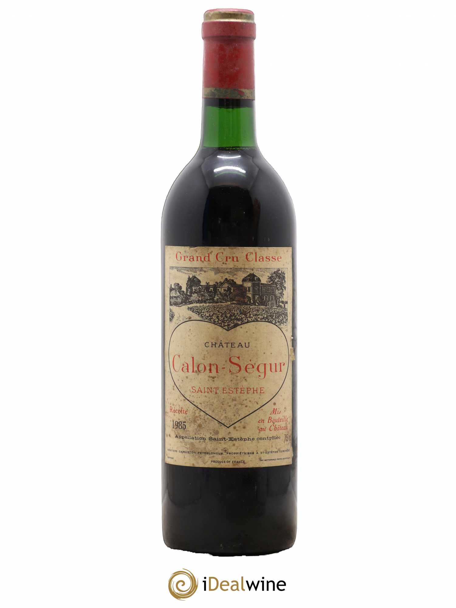 Château Calon Ségur 3ème Grand Cru Classé 1985 - Lot de 1 bouteille - 0