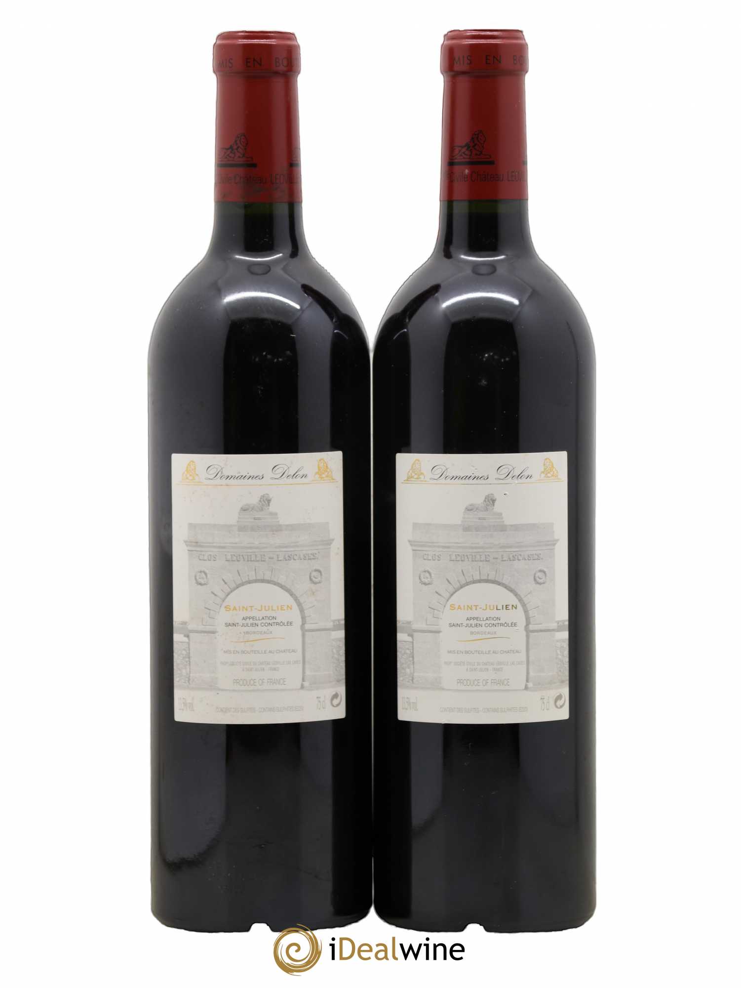 Château Léoville Las Cases 2ème Grand Cru Classé 2010 - Lot de 2 bouteilles - 1