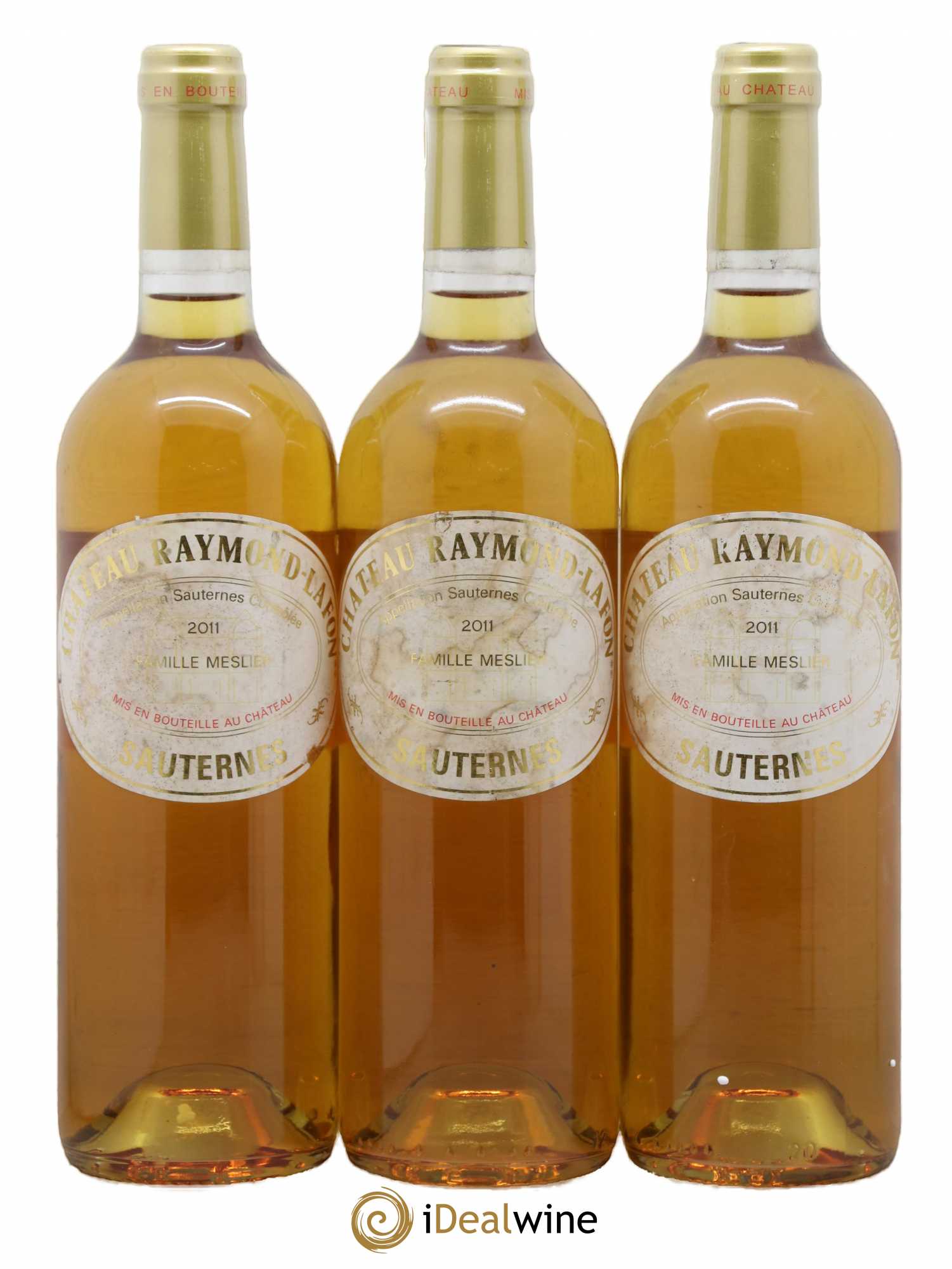 Château Raymond Lafon 2011 - Lotto di 3 bottiglie - 0