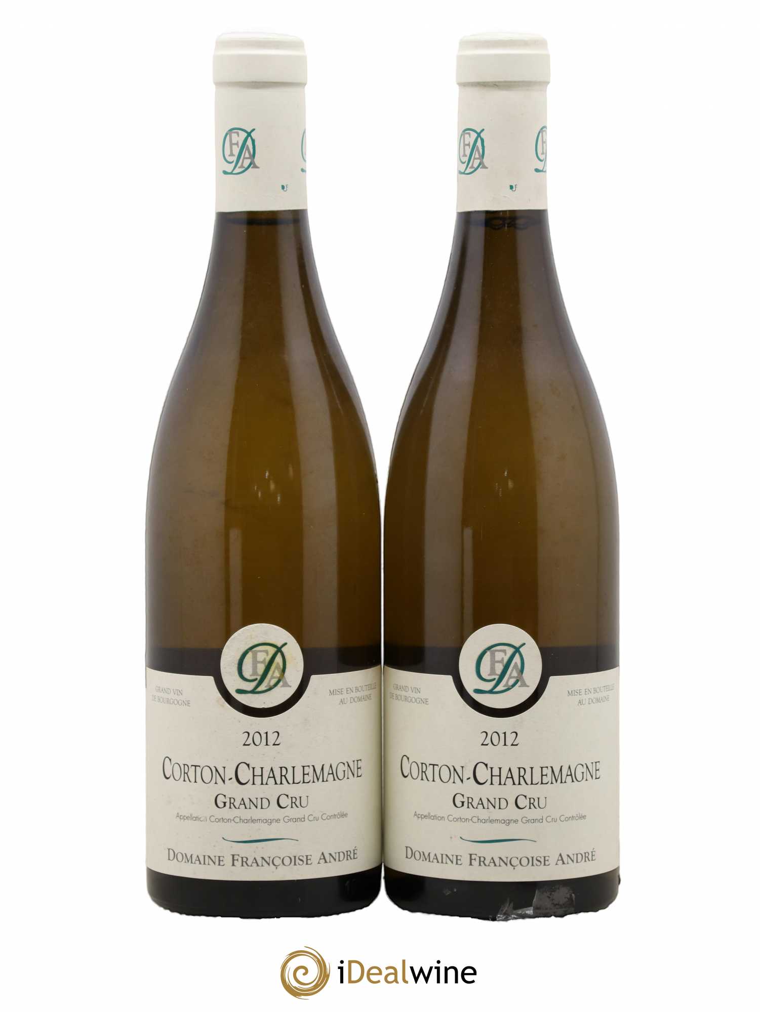 Corton-Charlemagne Grand Cru Domaine André 2012 - Lotto di 2 bottiglie - 0