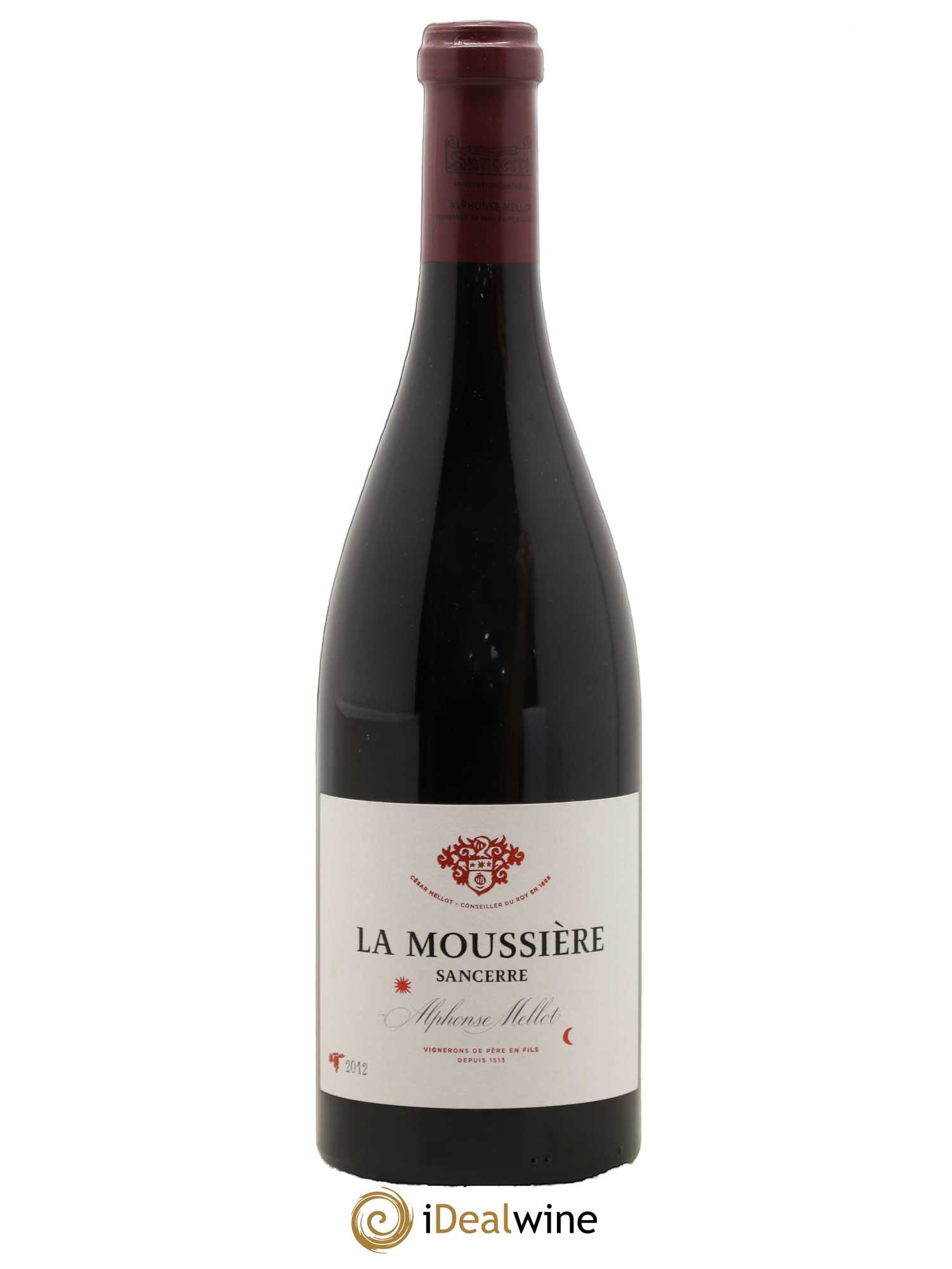 Sancerre La Moussière Alphonse Mellot (sans prix de réserve) 2012 - Lot de 1 bouteille - 0
