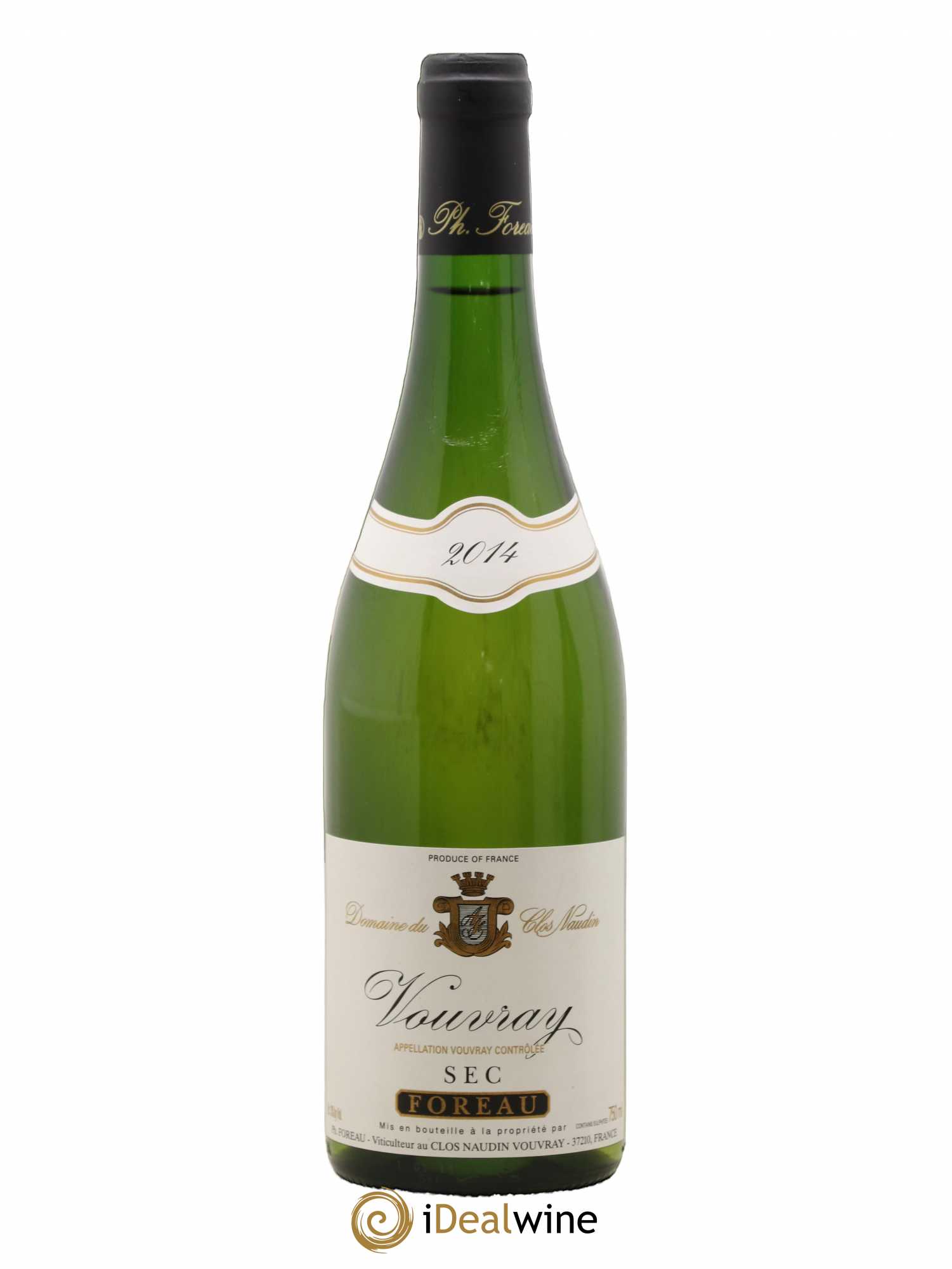 Vouvray Sec Clos Naudin - Philippe Foreau 2014 - Lot de 1 bouteille - 0