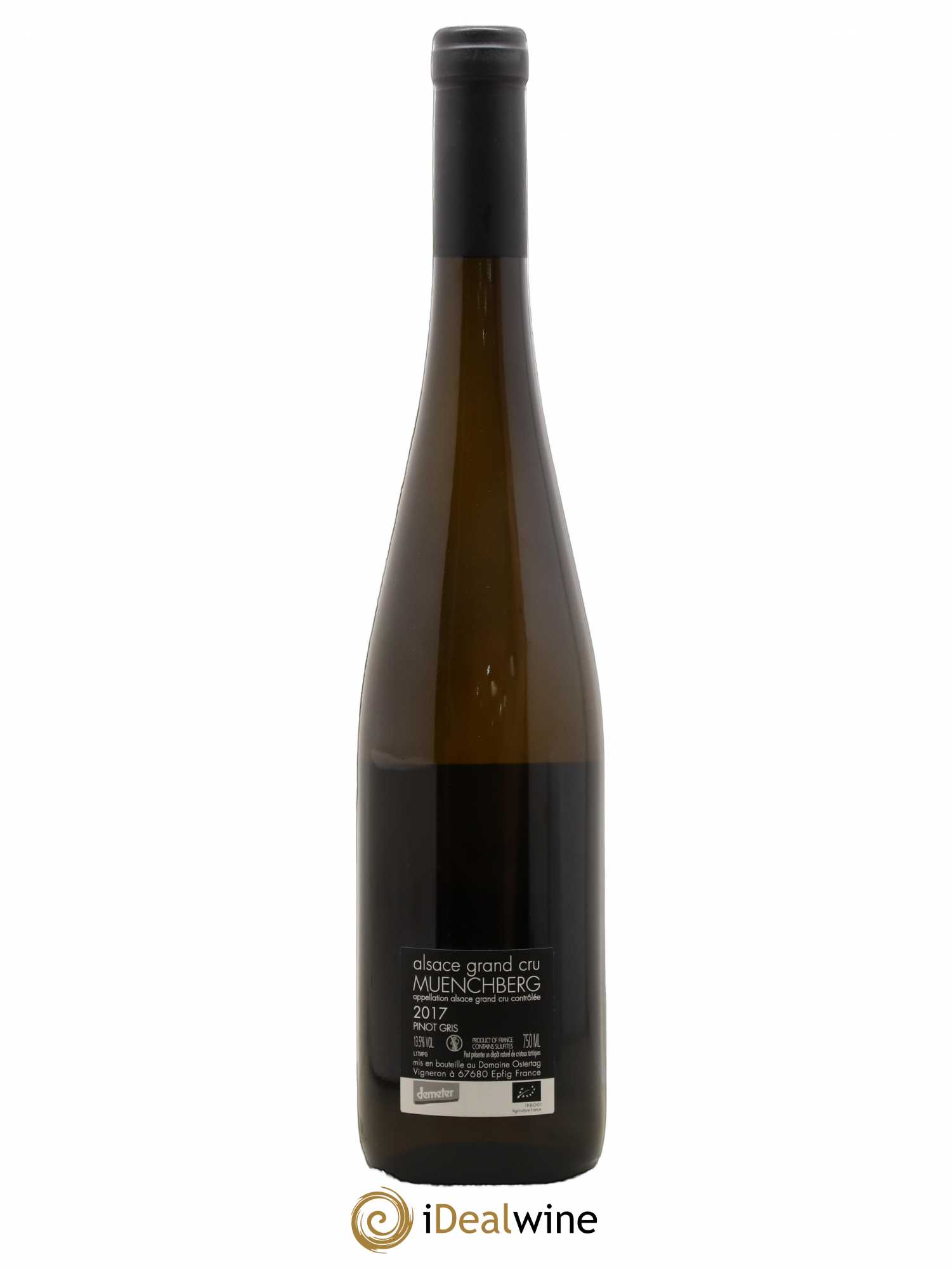 Alsace Pinot Gris Grand Cru Muenchberg A360P Ostertag (Domaine) 2017 - Lot de 1 bouteille - 1