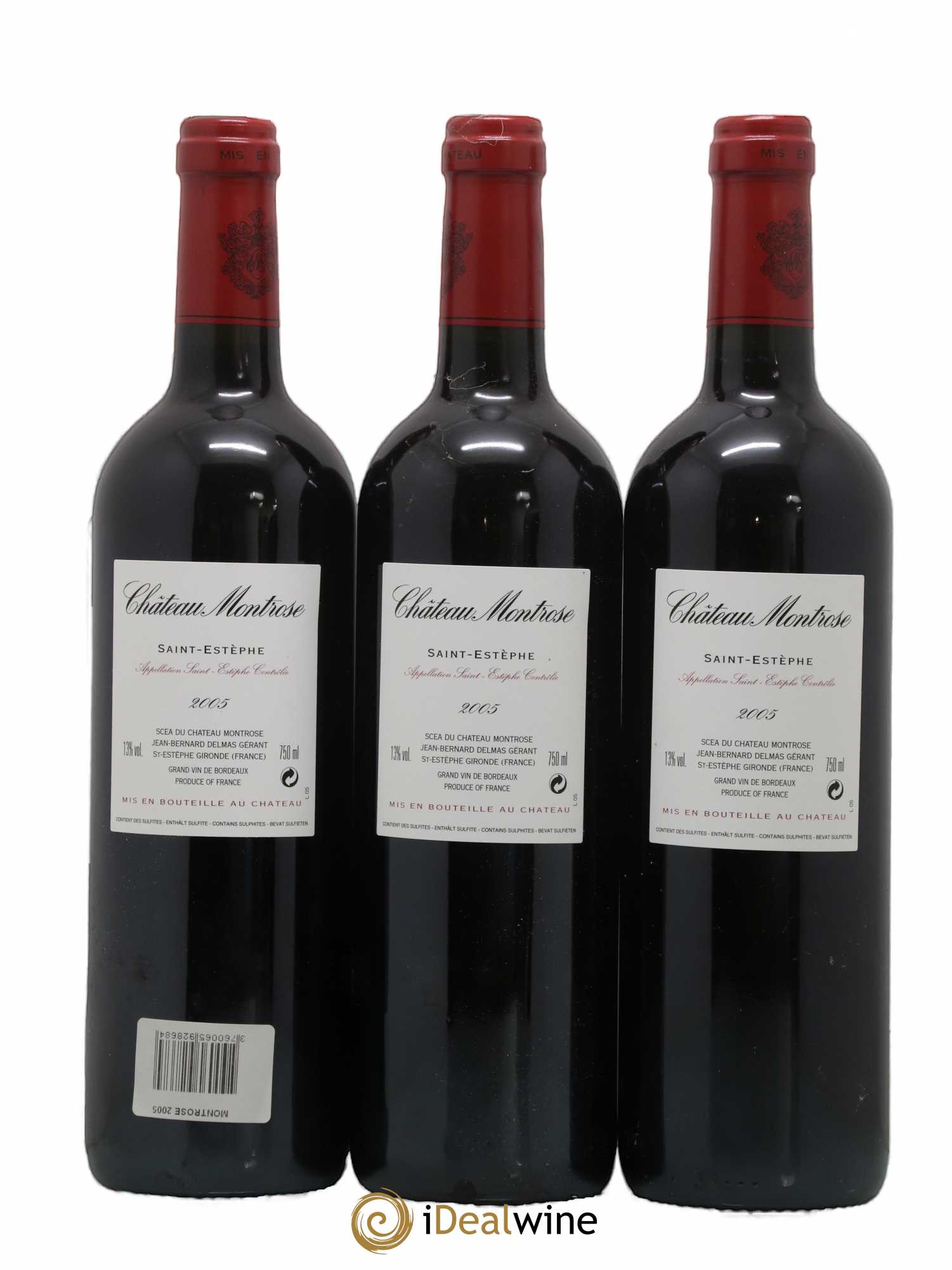 Château Montrose 2ème Grand Cru Classé 2005 - Lot de 6 bouteilles - 2