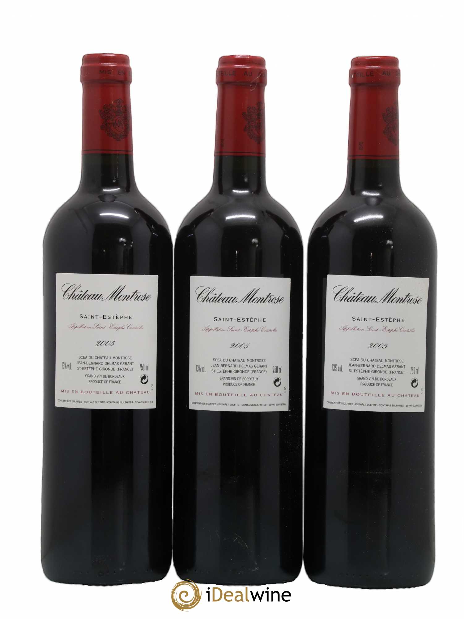 Château Montrose 2ème Grand Cru Classé 2005 - Lot de 6 bouteilles - 4