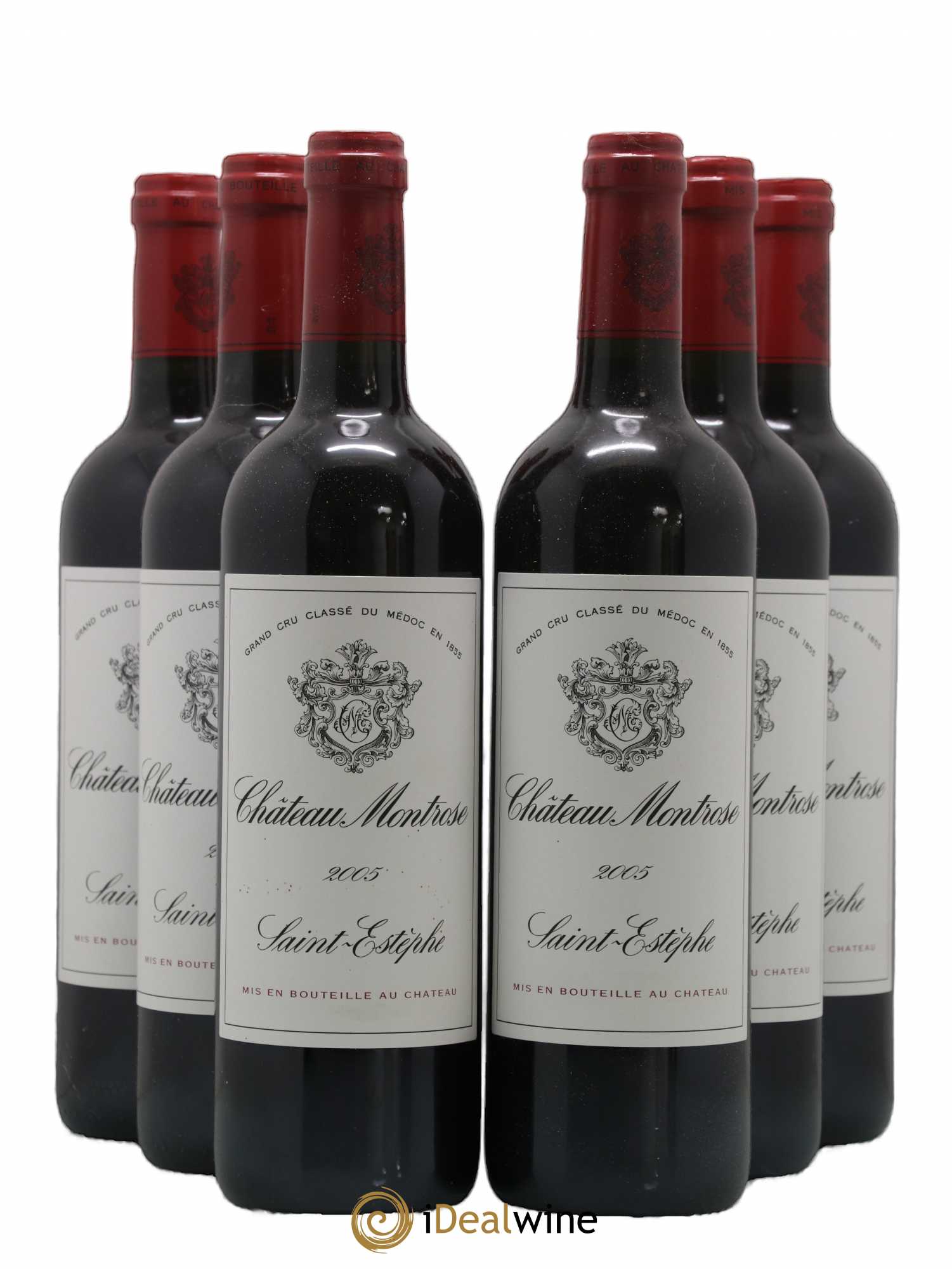 Château Montrose 2ème Grand Cru Classé 2005 - Lot de 6 bouteilles - 0