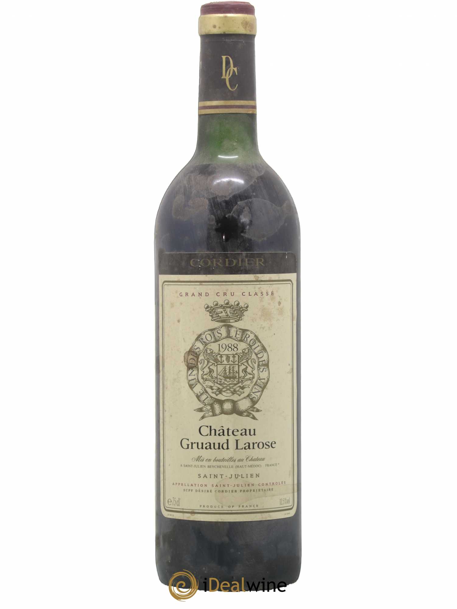 Château Gruaud Larose 2ème Grand Cru Classé 1988 - Lot de 1 bouteille - 0