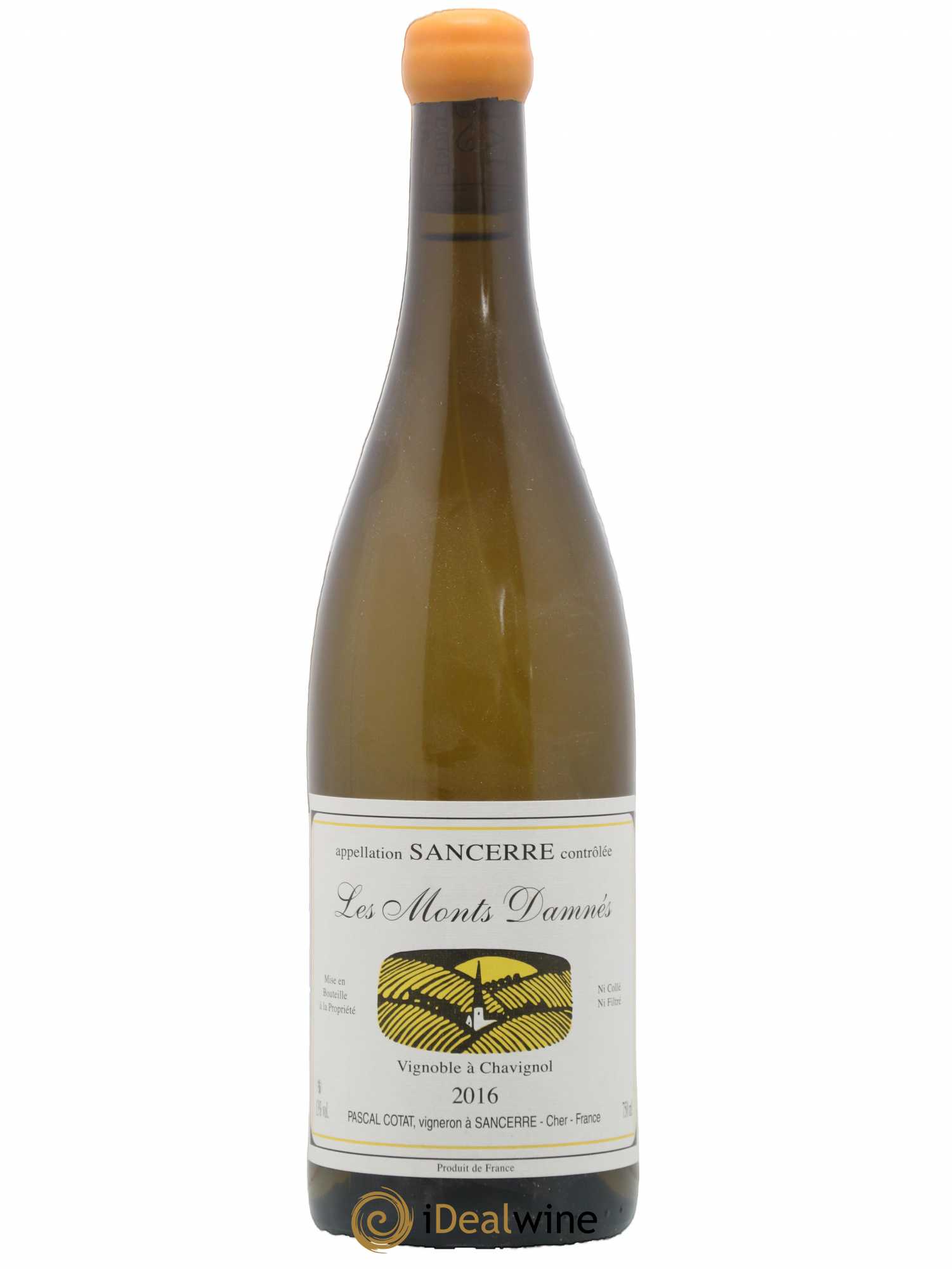 Sancerre Les Monts Damnés Pascal Cotat 2016 - Lot de 1 bouteille - 0